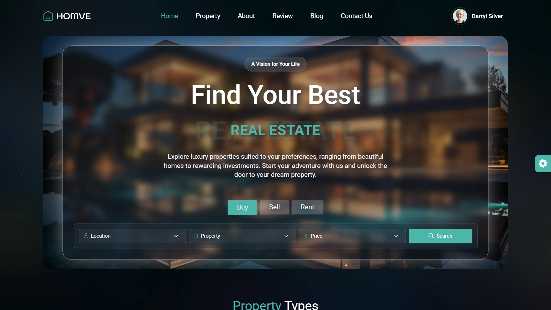 Homve - Real Estate Website Template React Modern Property Listing