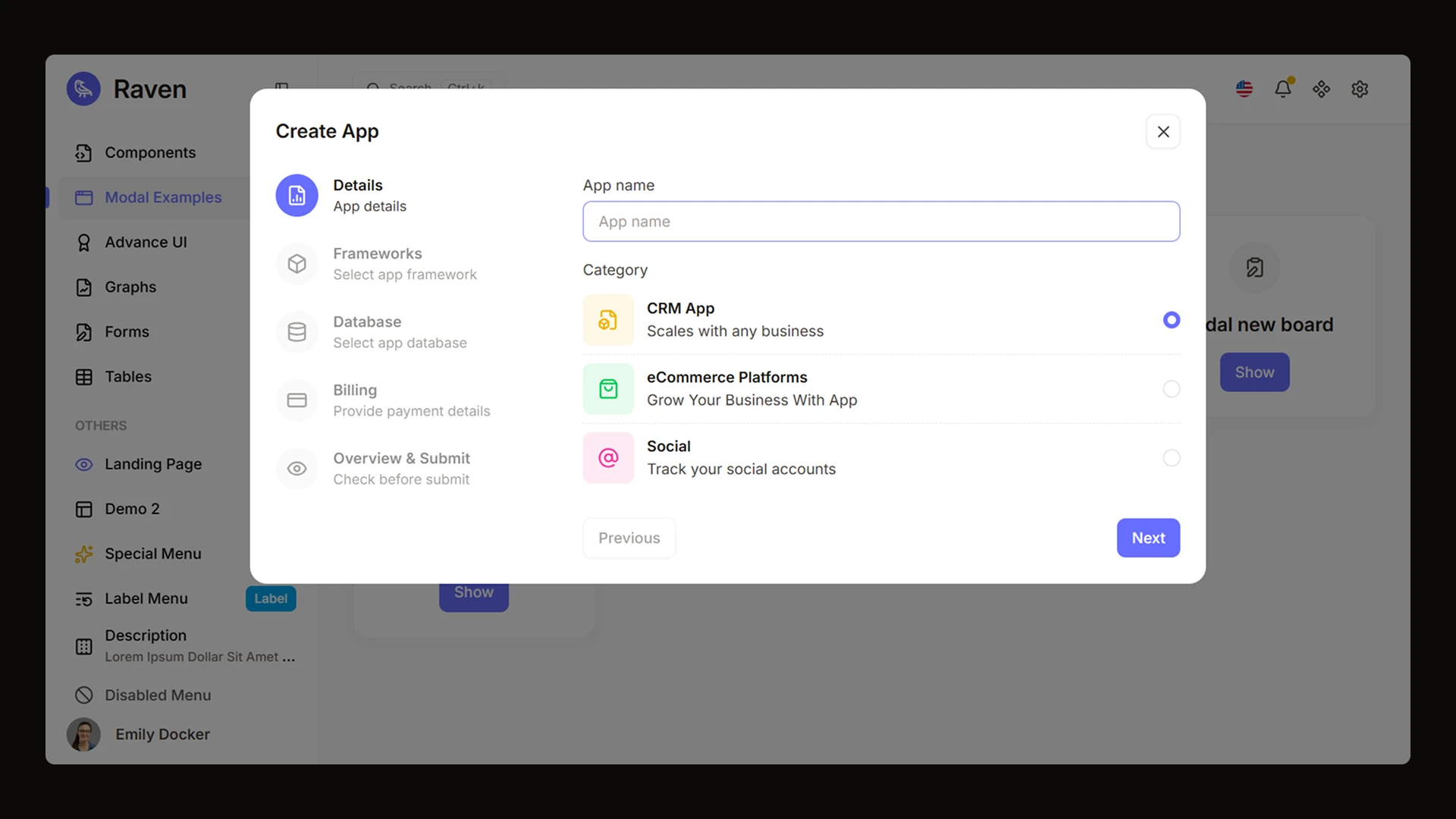 Raven - TailwindCSS Admin Dashboard Template + Landing + RTL
