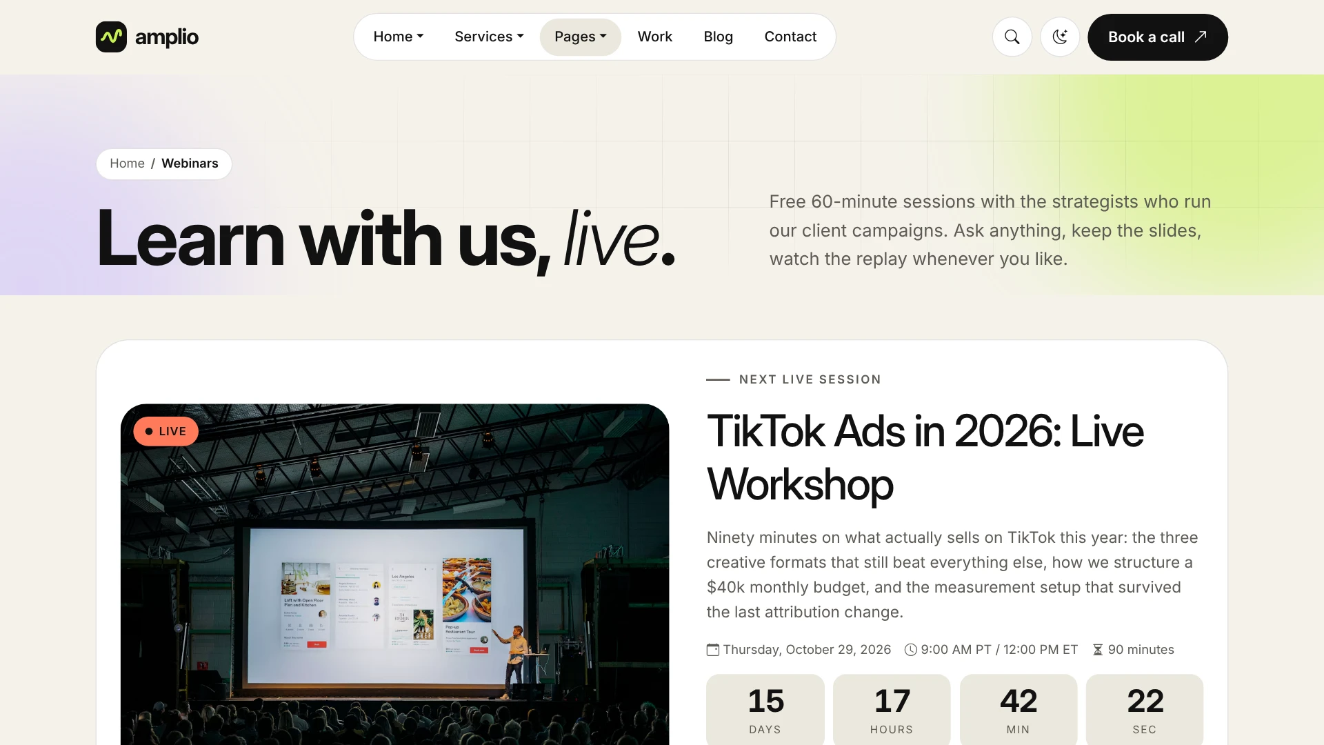 Amplio - Digital Marketing Agency HTML Template