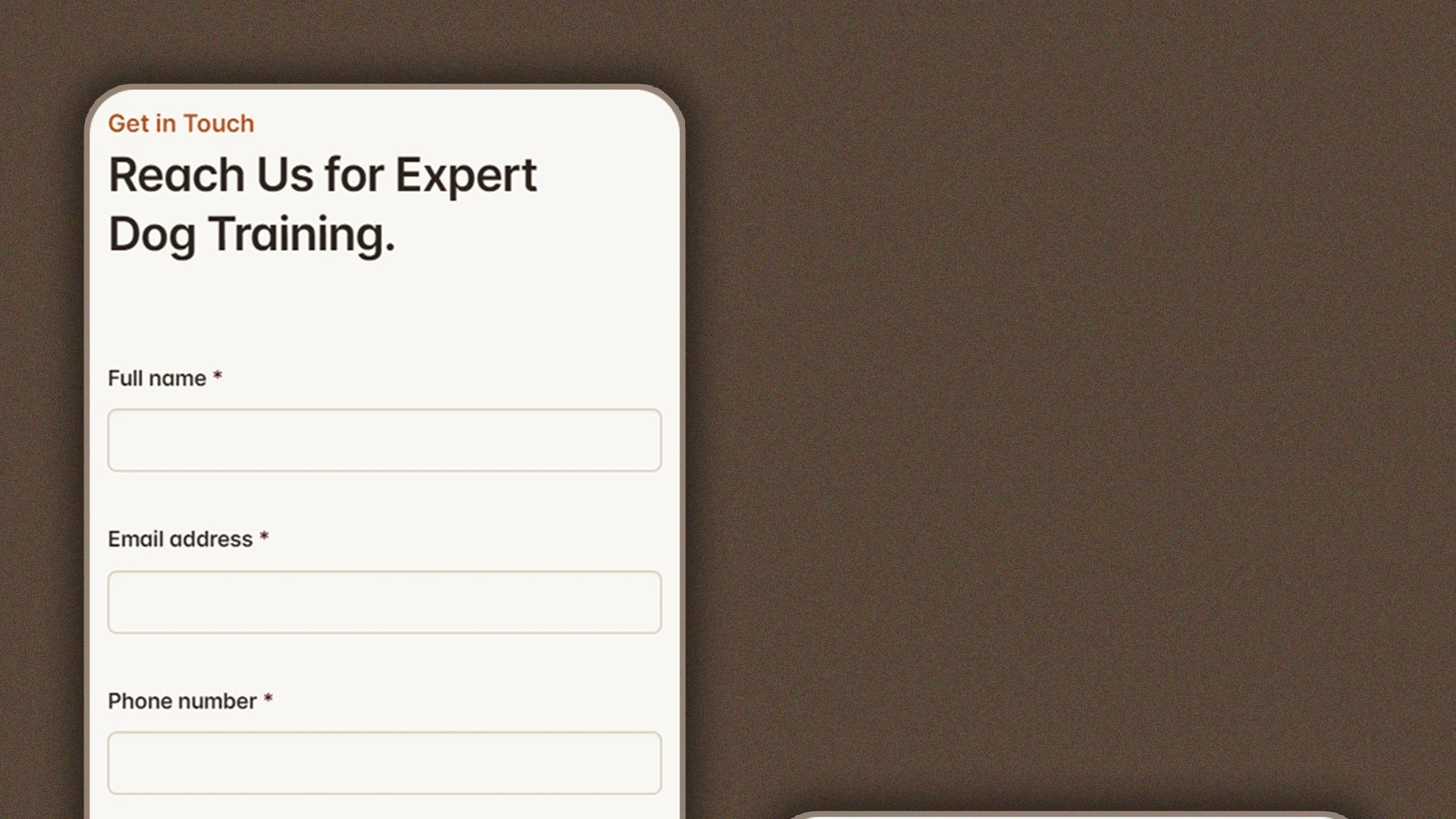 Canis - Professional Dog Training Services HTML Website Template