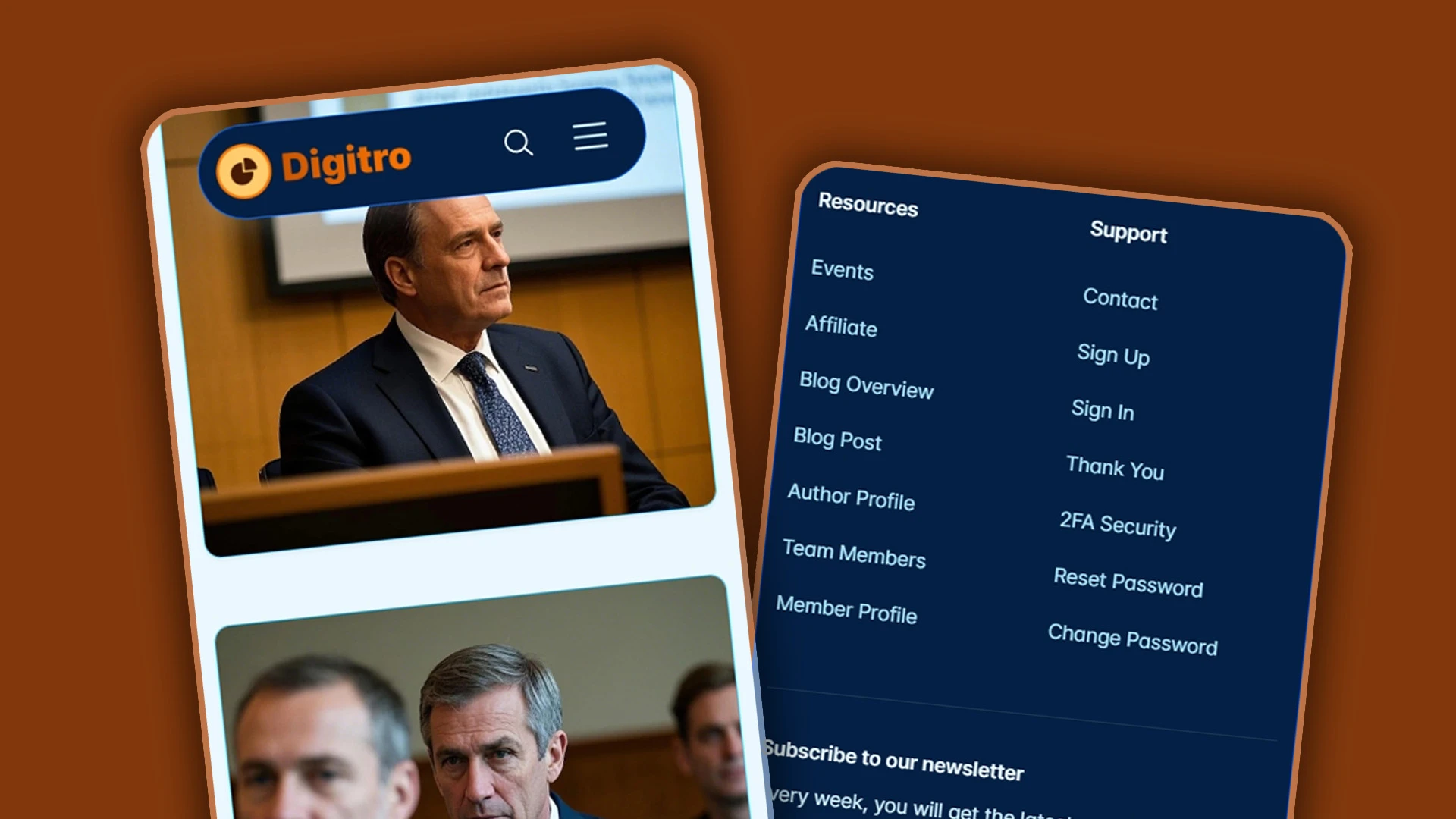 Digitro - Cutting-Edge Digital Marketing Agency HTML Website Template