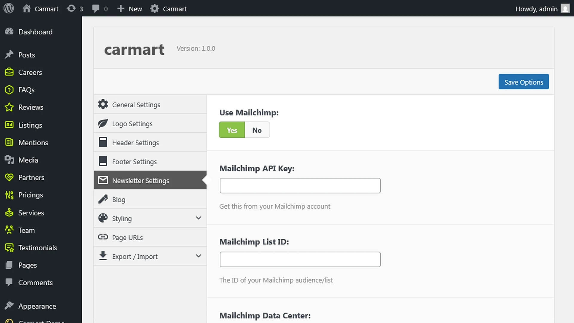 CarMart - Automotive Car Dealership WordPress Theme