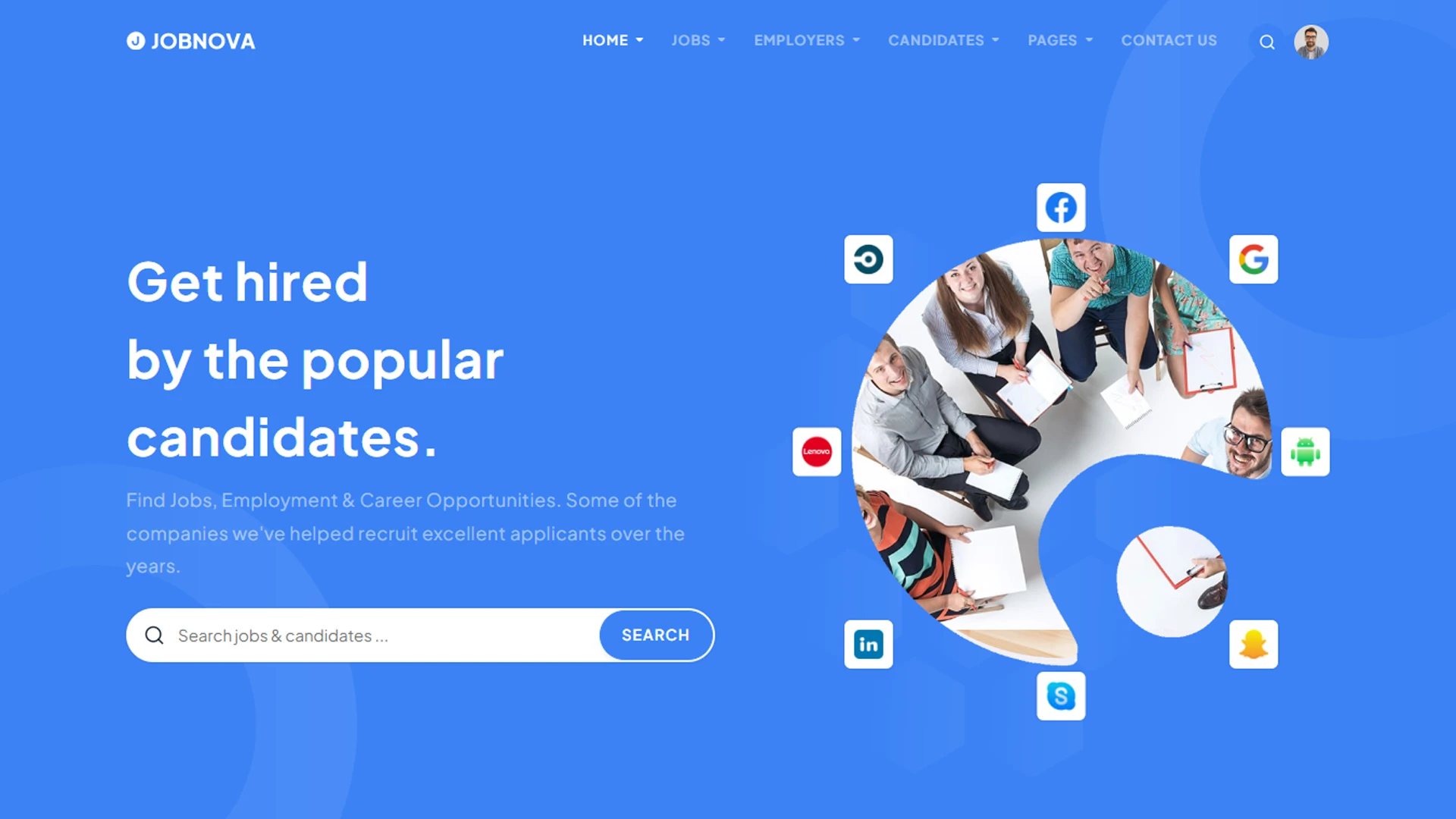 Jobnova - Next.js Job Board, Job Portal and Job Listing Template