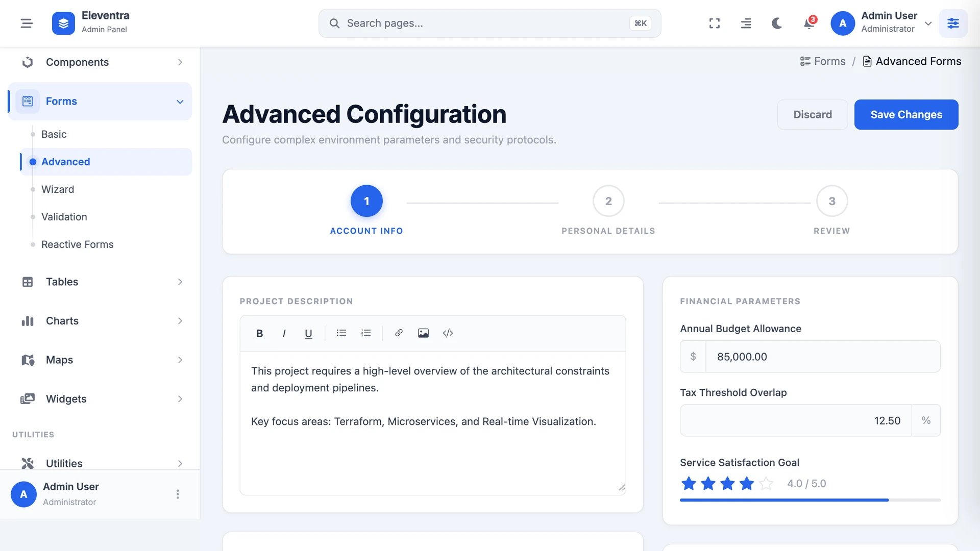 Eleventra - Angular 21 Admin Dashboard Template + UI Kit + 90+ Pages