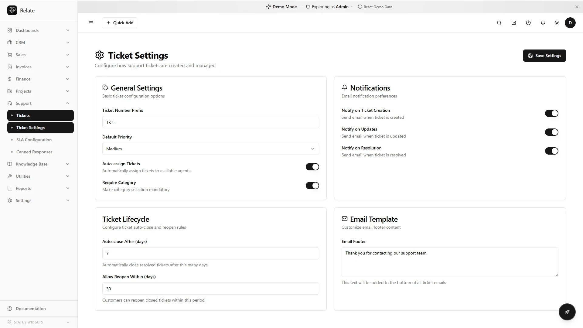 Relate - AI-Powered Complete CRM SaaS Platform