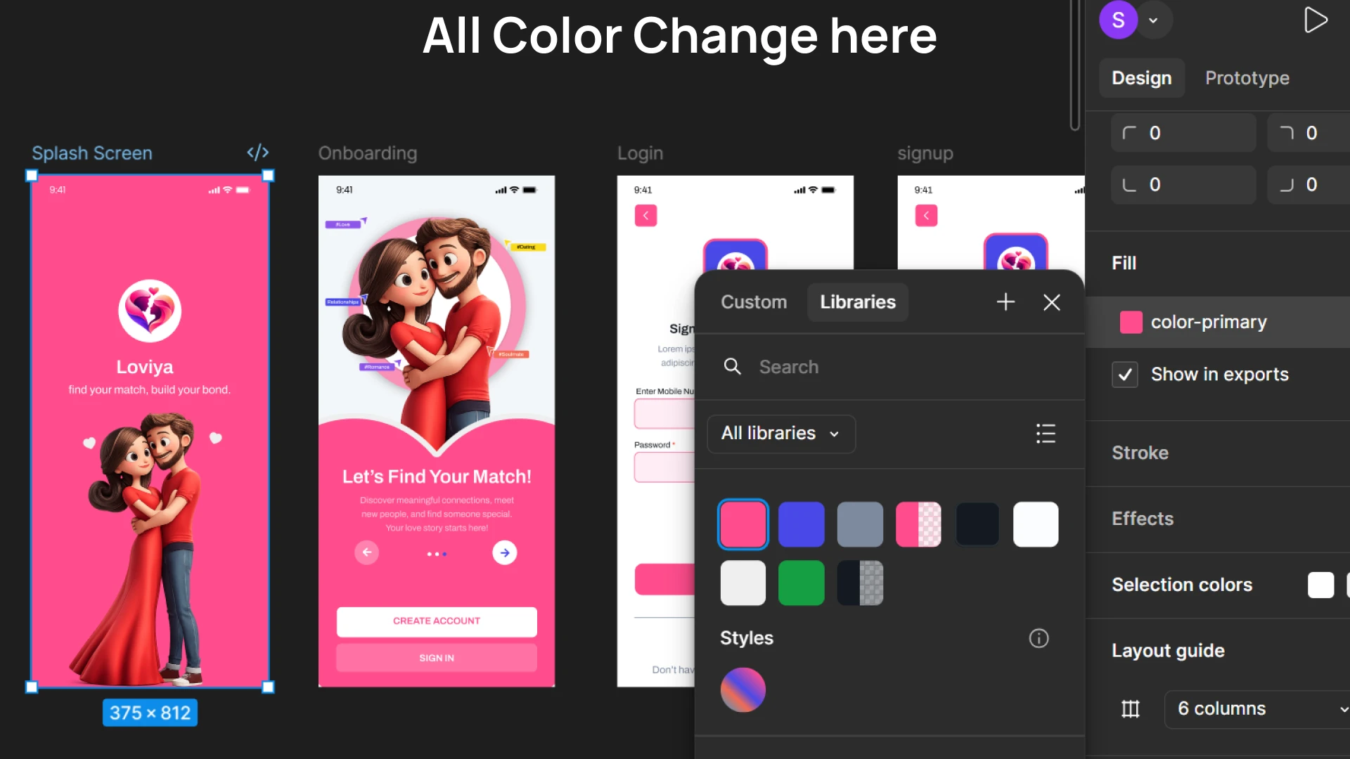 Loviya - Modern Dating & Matchmaking App UI Kit (Screenshot 15 of 17)