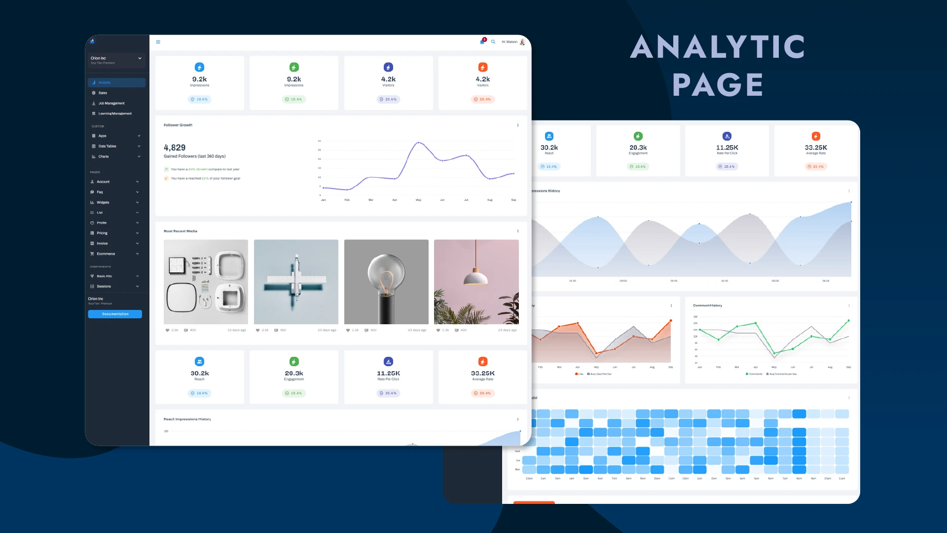 Orion - Vue 3 Admin Dashboard with Vuetify and TypeScript