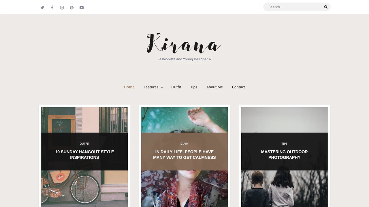 My Blog - Multi-Concept Blogging Template by TemplateNinja