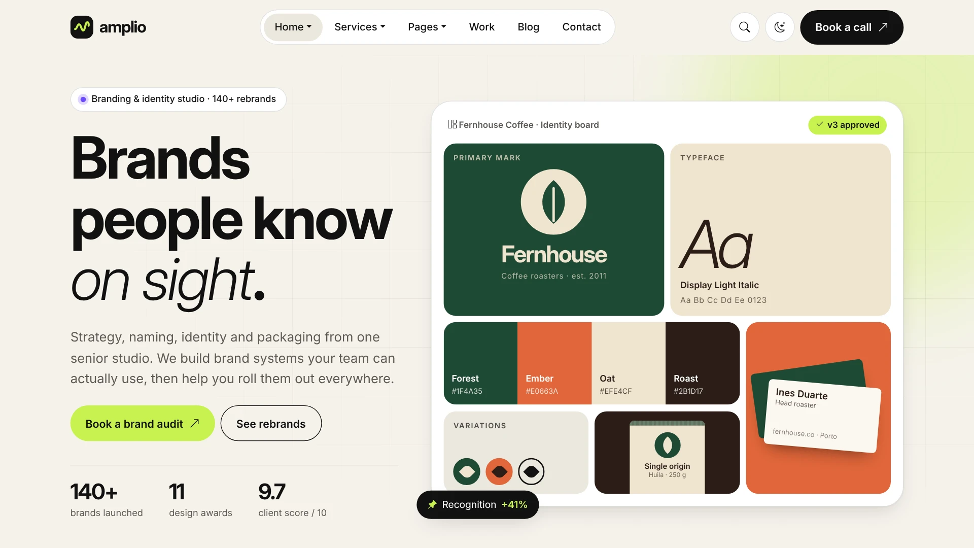 Amplio - Digital Marketing Agency HTML Template