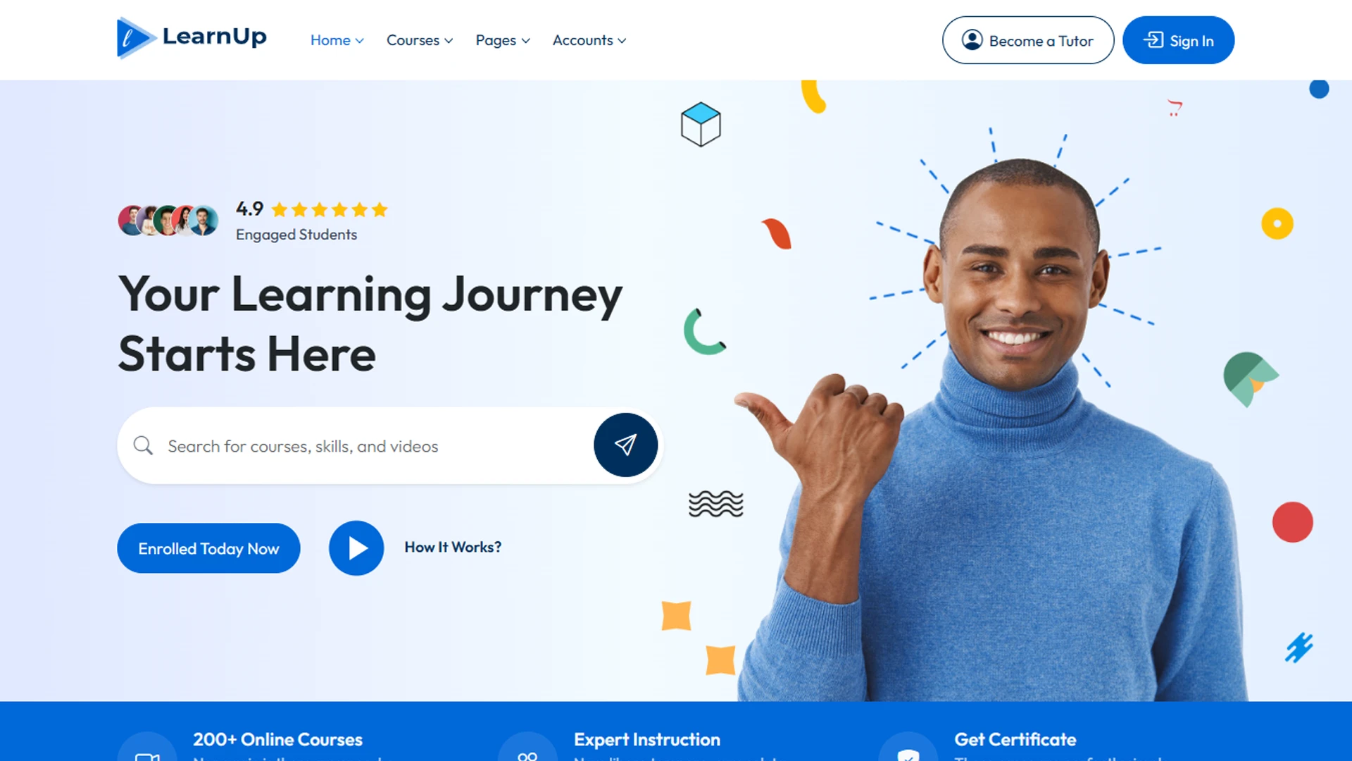 LearnUp - PHP Online Courses & Education LMS Template