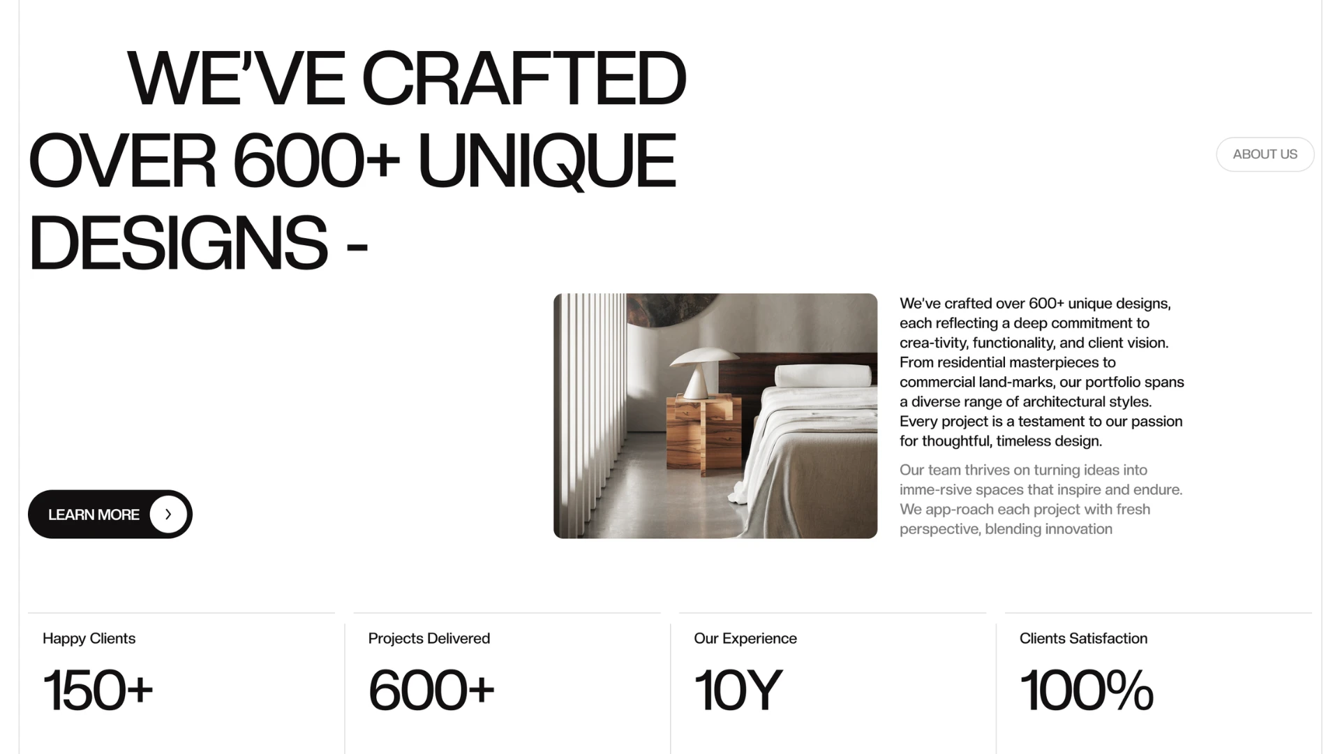 STUDIO.ARCH - Next.js 16 Architecture and Interior Design Template