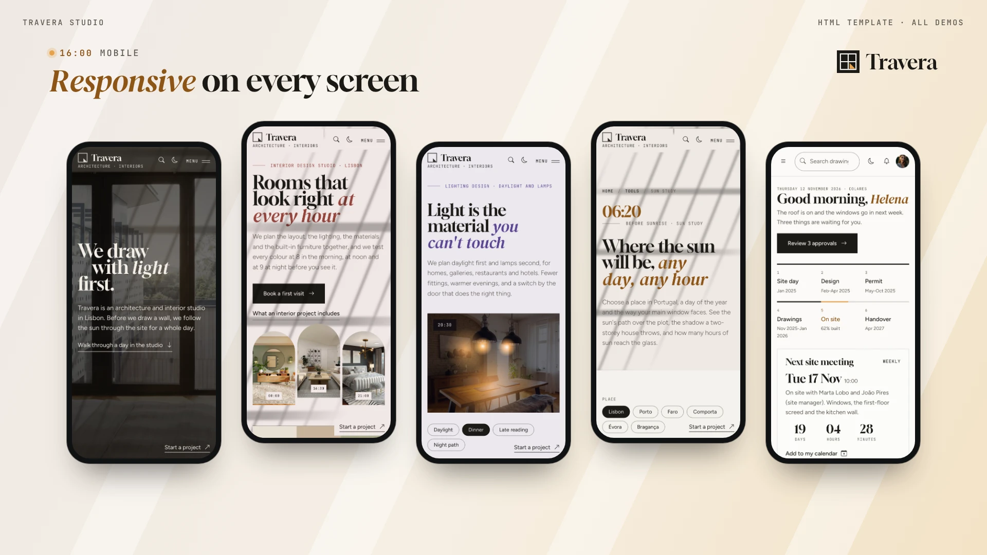 Travera - Architecture & Interior Design HTML Template (Screenshot 9 of 16)