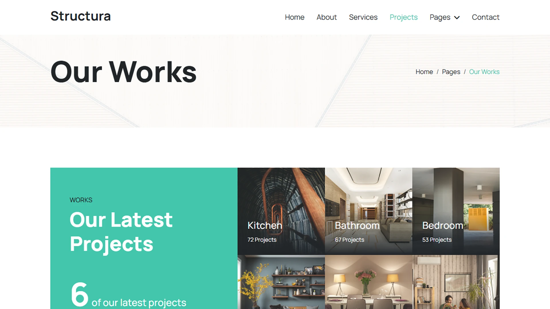 Structura - Interior Design & Architecture HTML Template