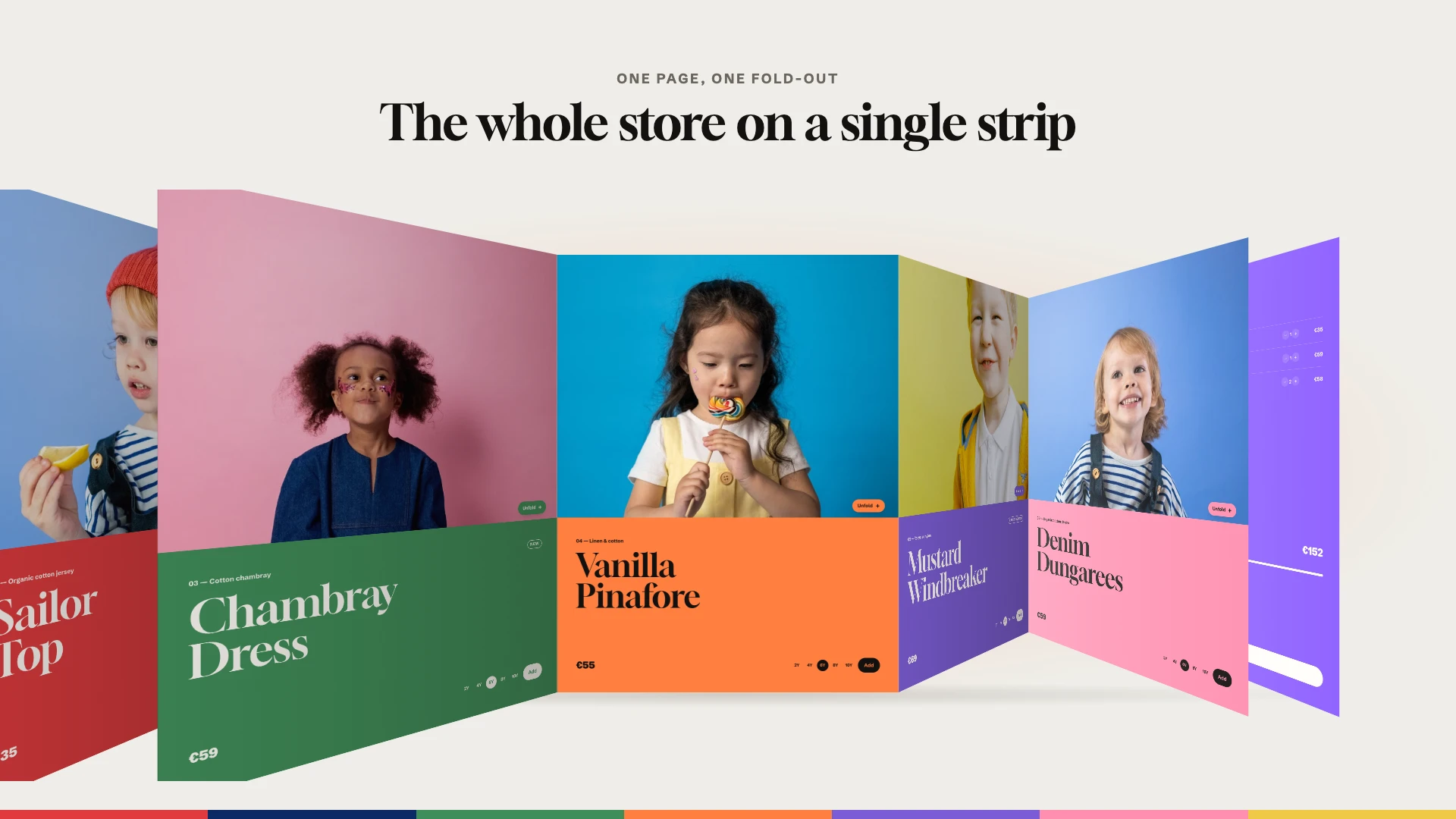 Leporello - Fold-Out Bootstrap E-commerce Template for Small Shops (Screenshot 5 of 18)