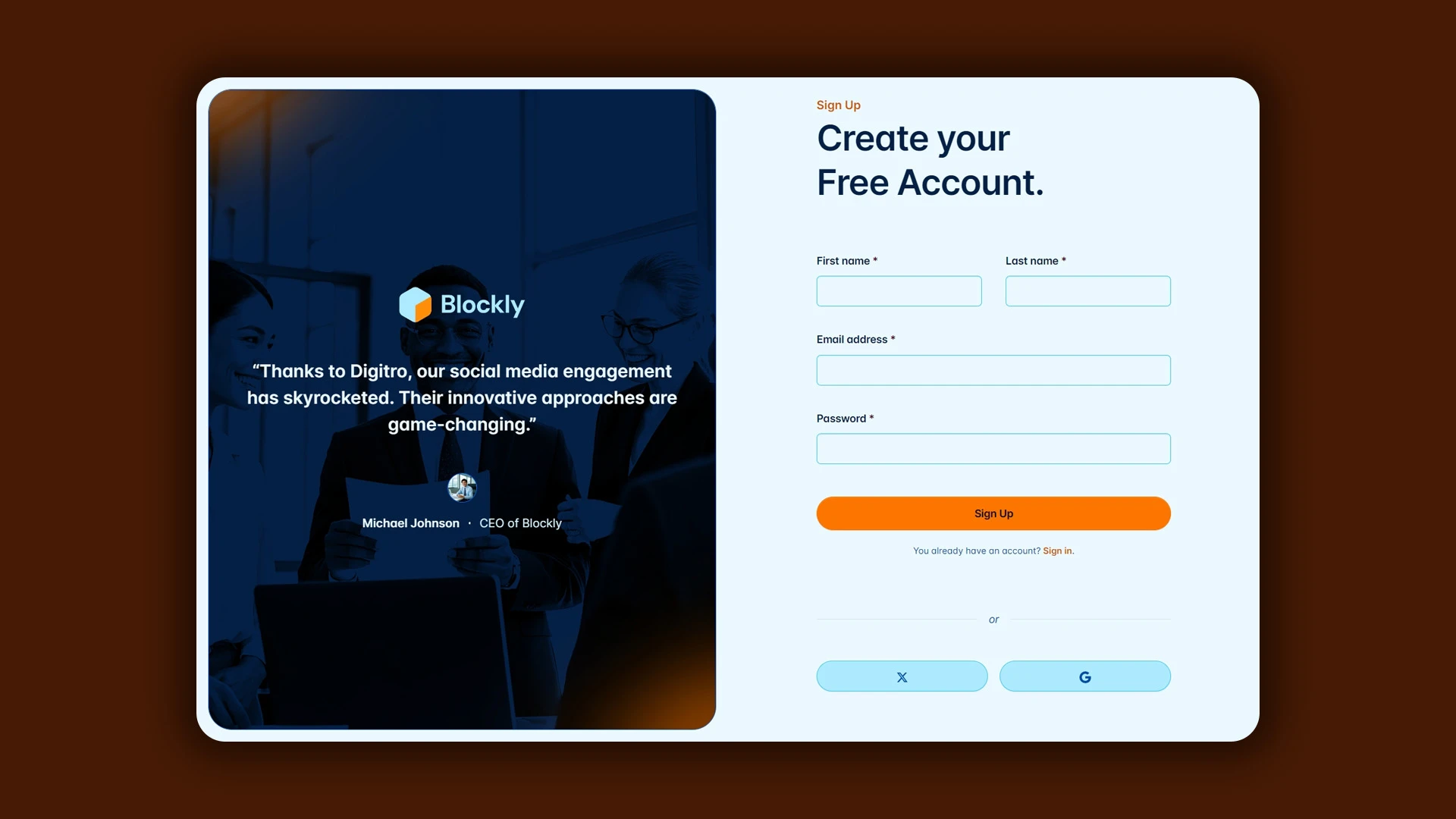 Digitro - Cutting-Edge Digital Marketing Agency HTML Website Template