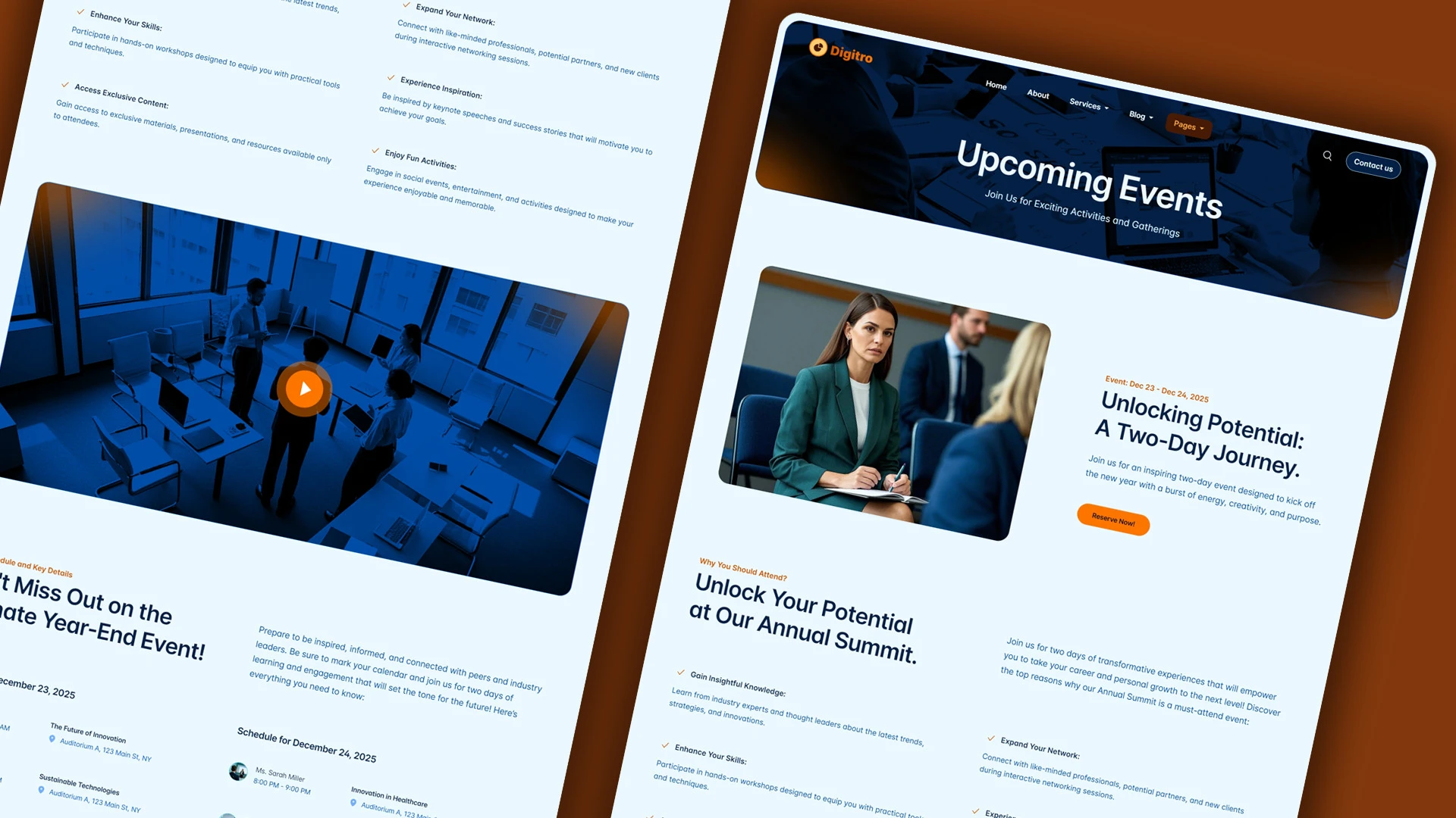 Digitro - Cutting-Edge Digital Marketing Agency HTML Website Template