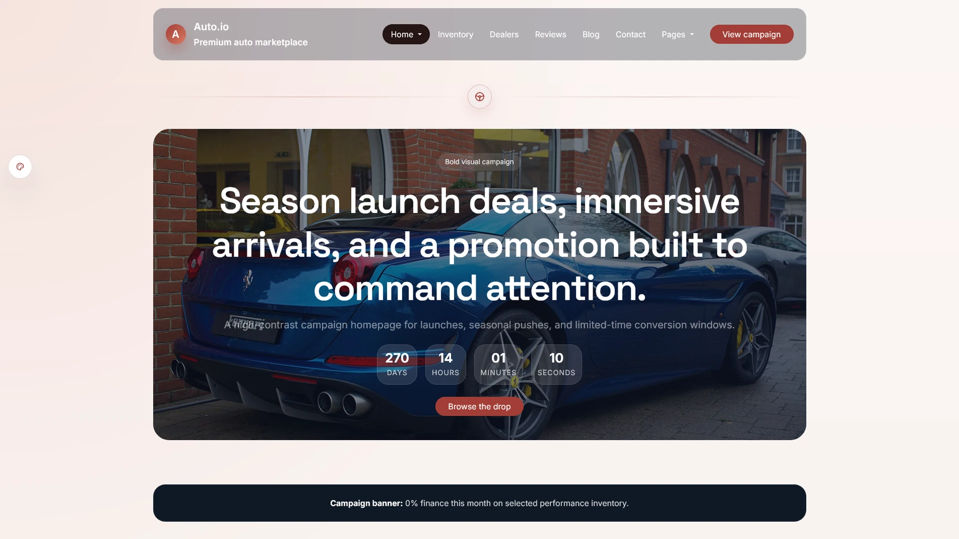 AutoIO - Cars Listings & Directory Template