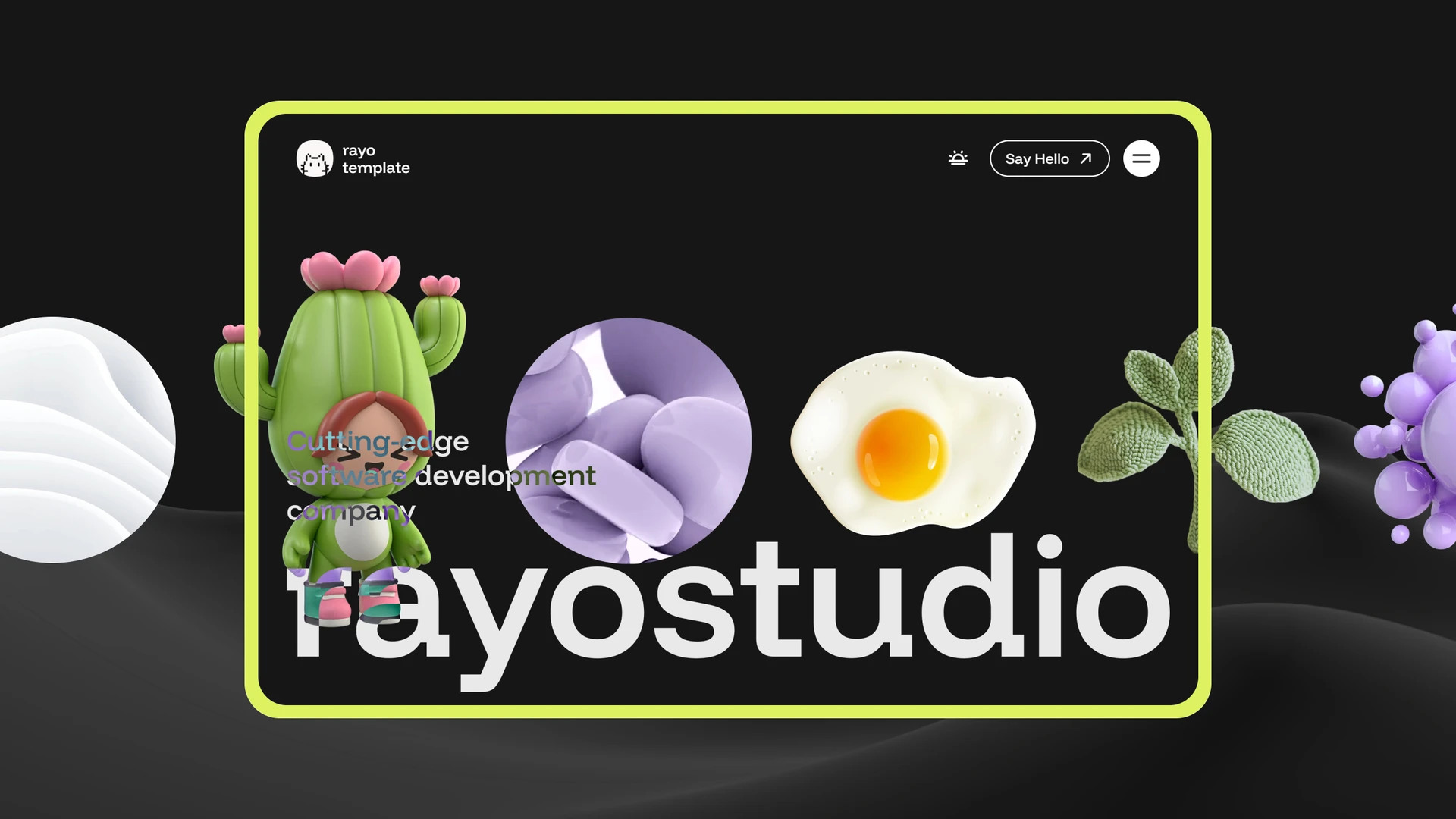 Rayo - Digital Agency & Personal Portfolio HTML Template