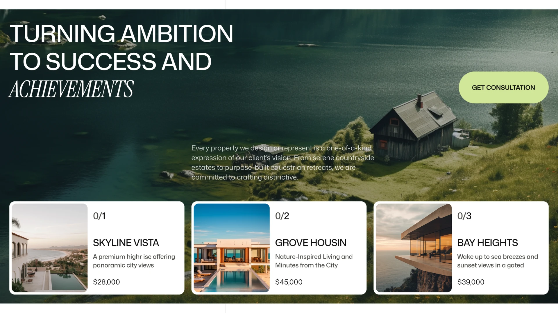 Nuvora - Sustainable Architecture & Real Estate HTML Template