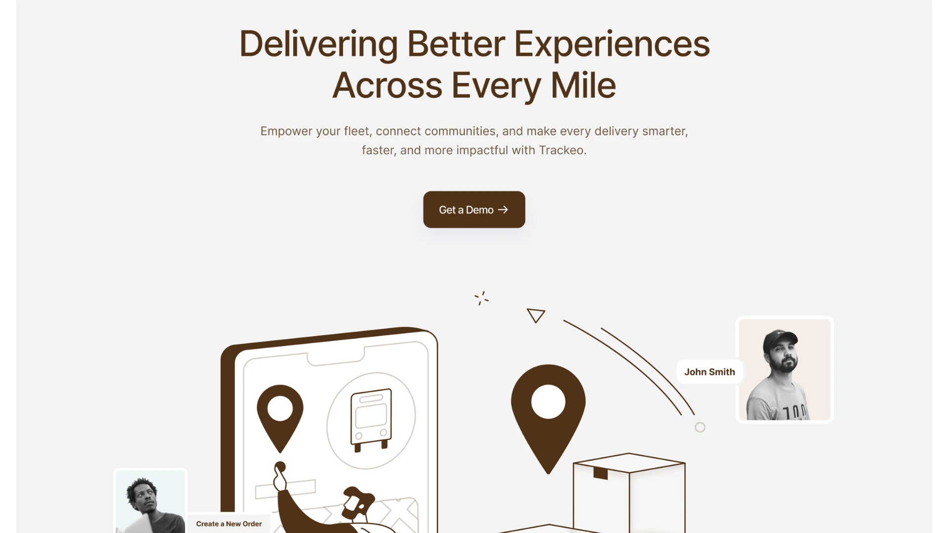 Trackeo - Next.js 16 Fleet Tracking & Logistics SaaS Template