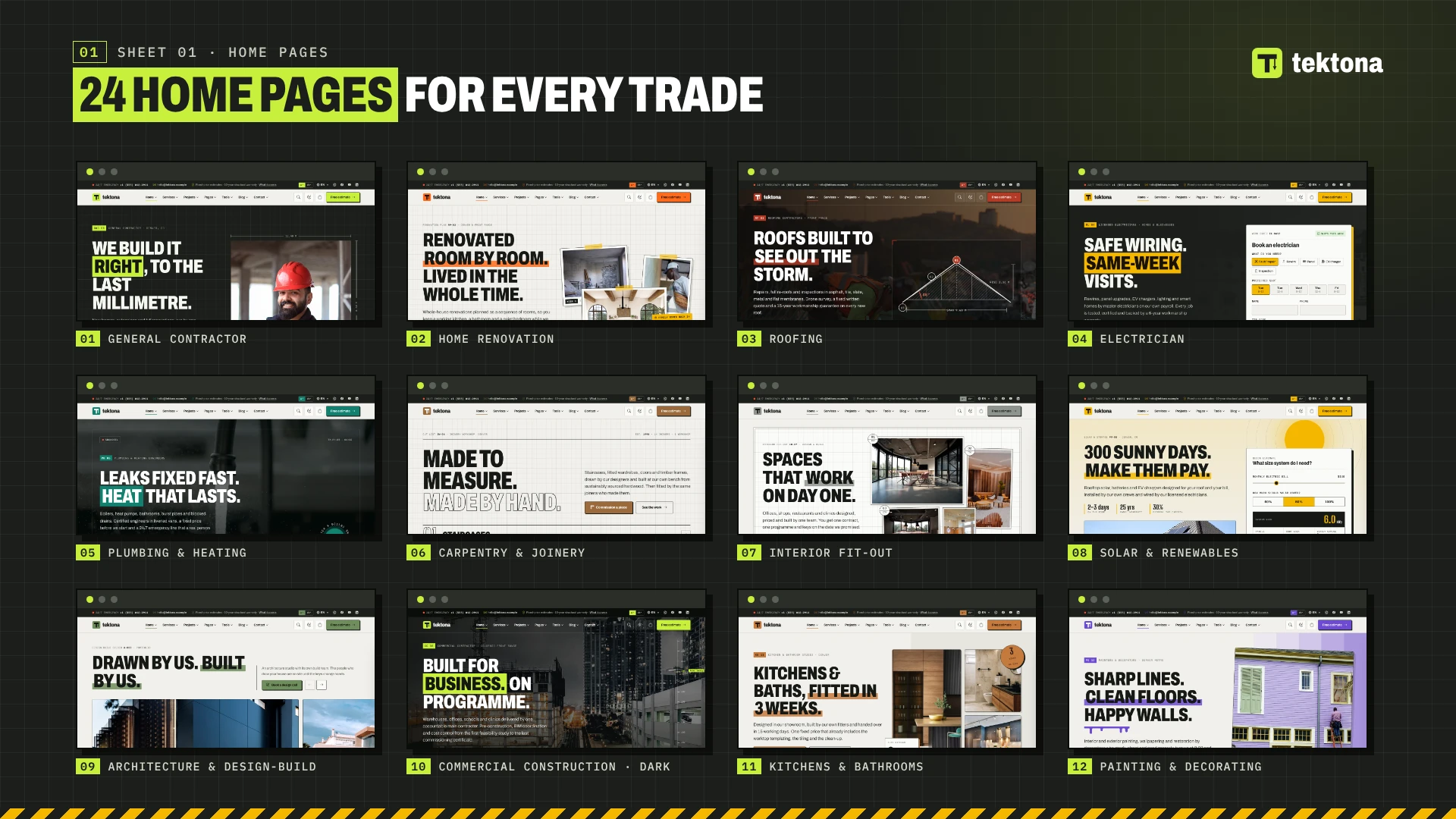 Tektona - Construction & Renovation HTML Template