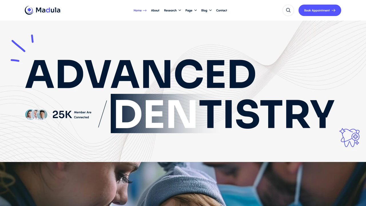 Madula - Health & Medical Figma Template