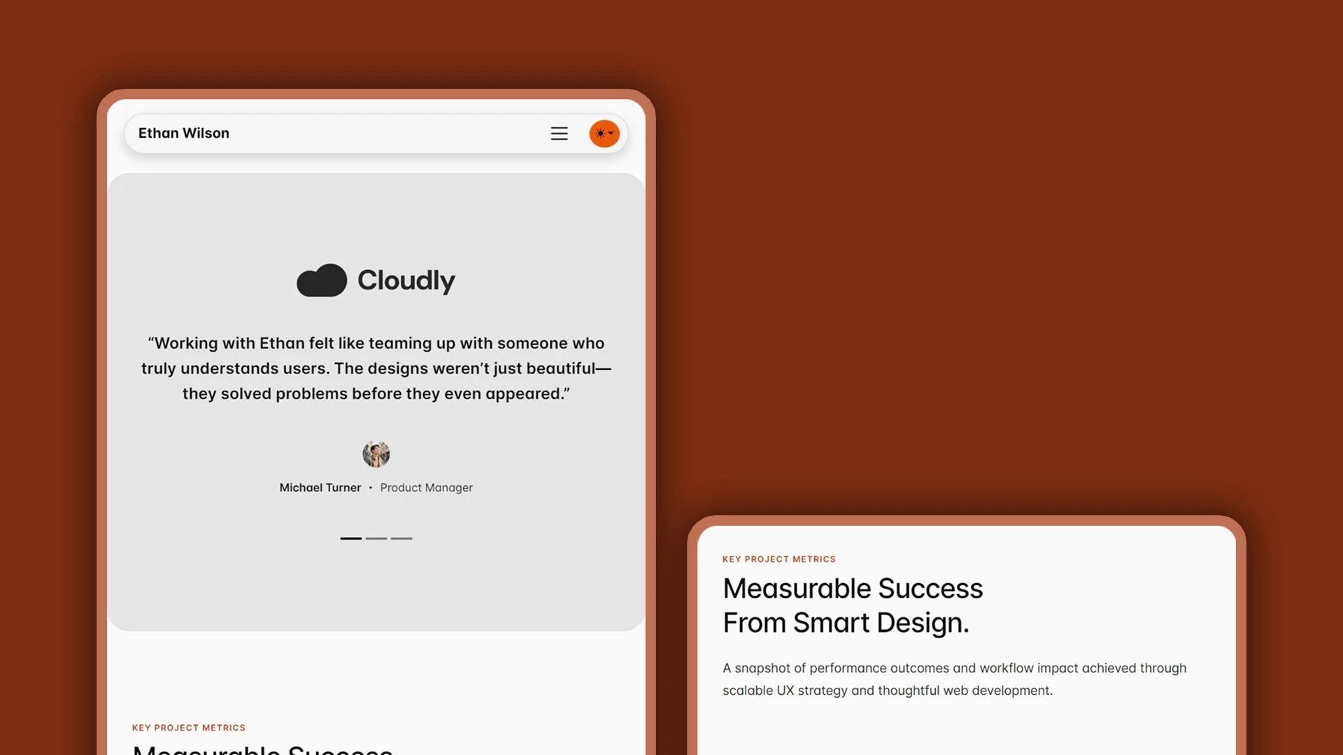 Uxoria - Sleek UX/UI Designer & Web Developer HTML Portfolio Template