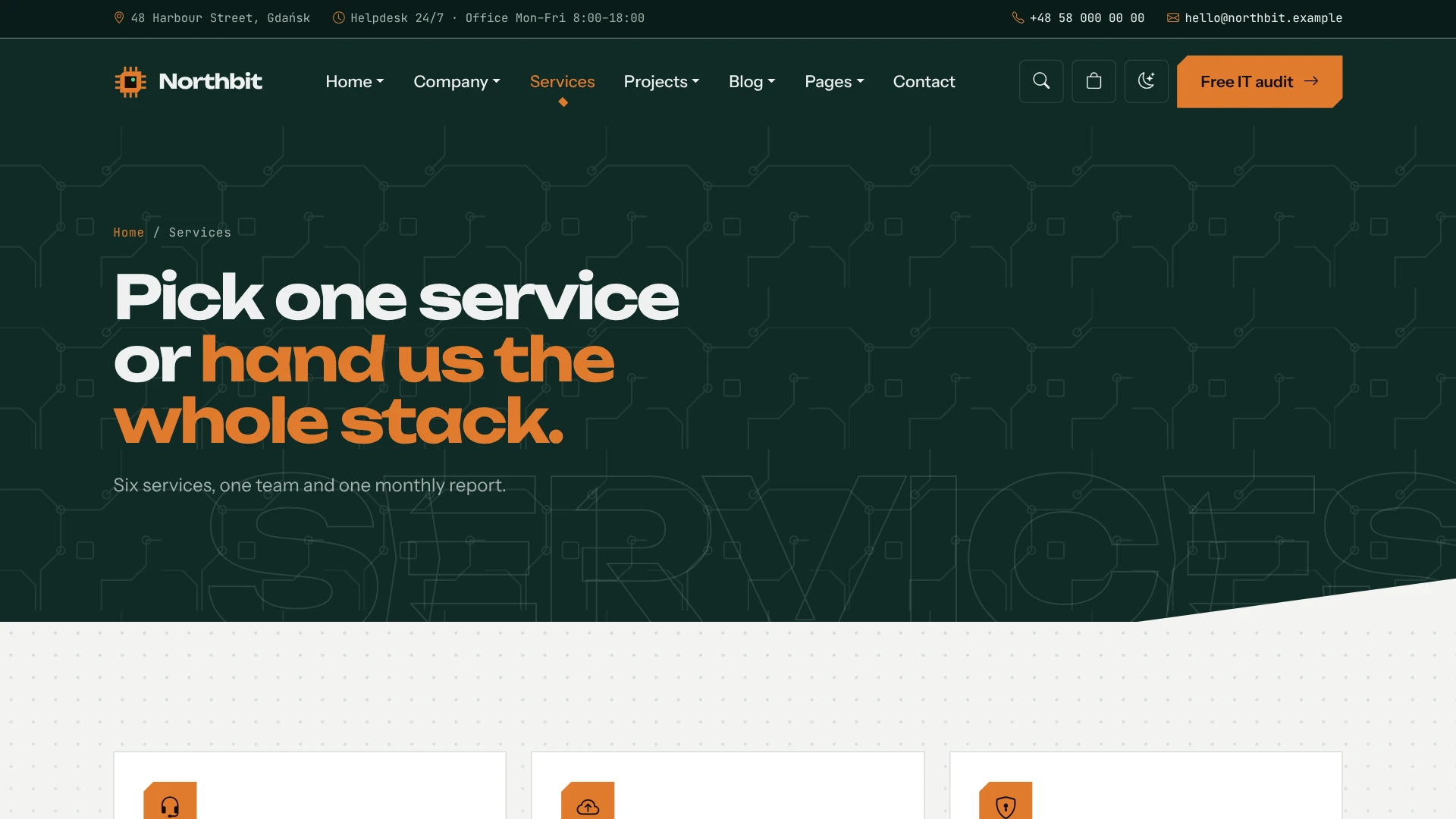 Northbit - IT Services & Solutions WordPress Theme