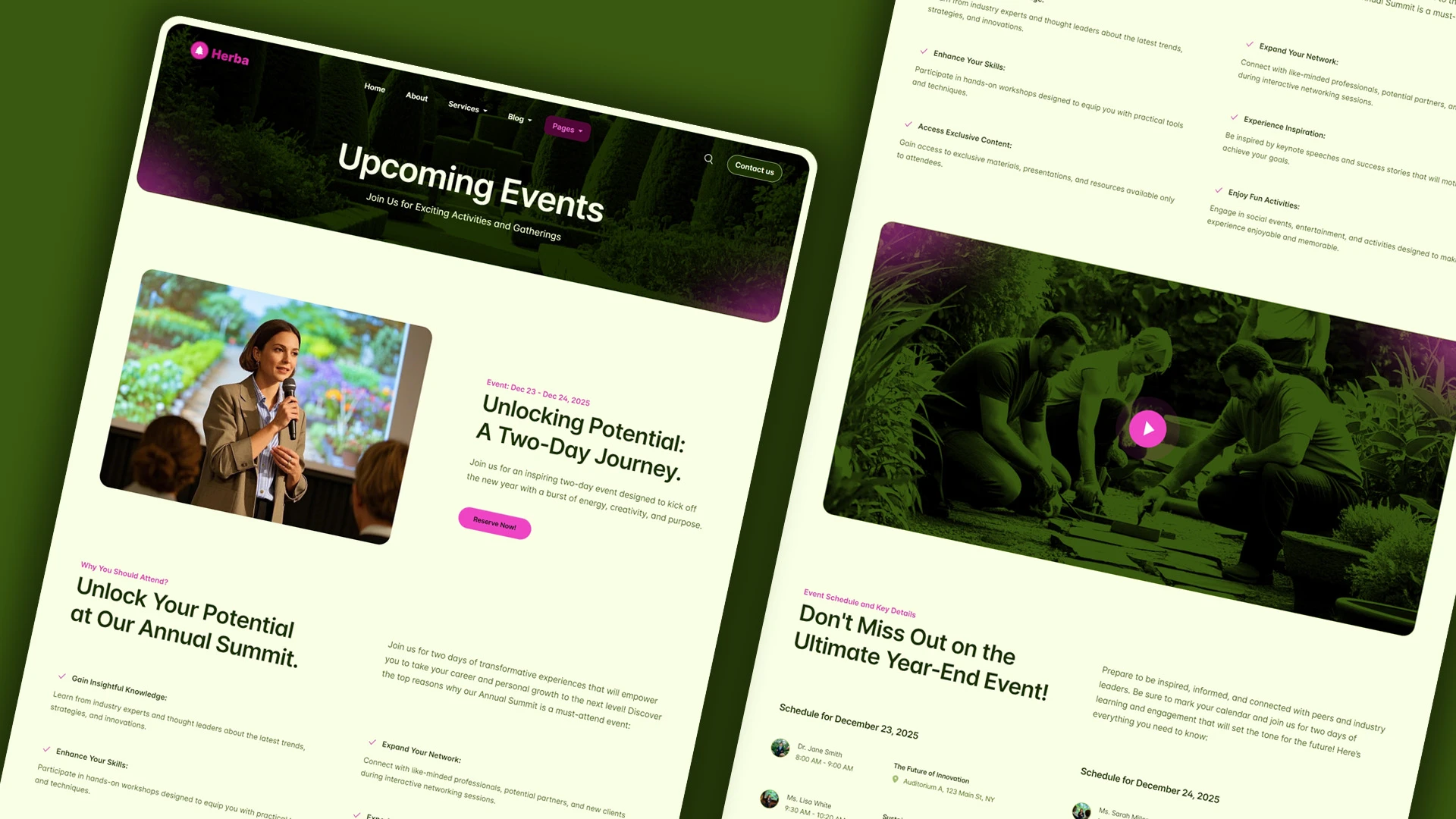 Herba - Innovative Landscaping and Green Spaces HTML Website Template