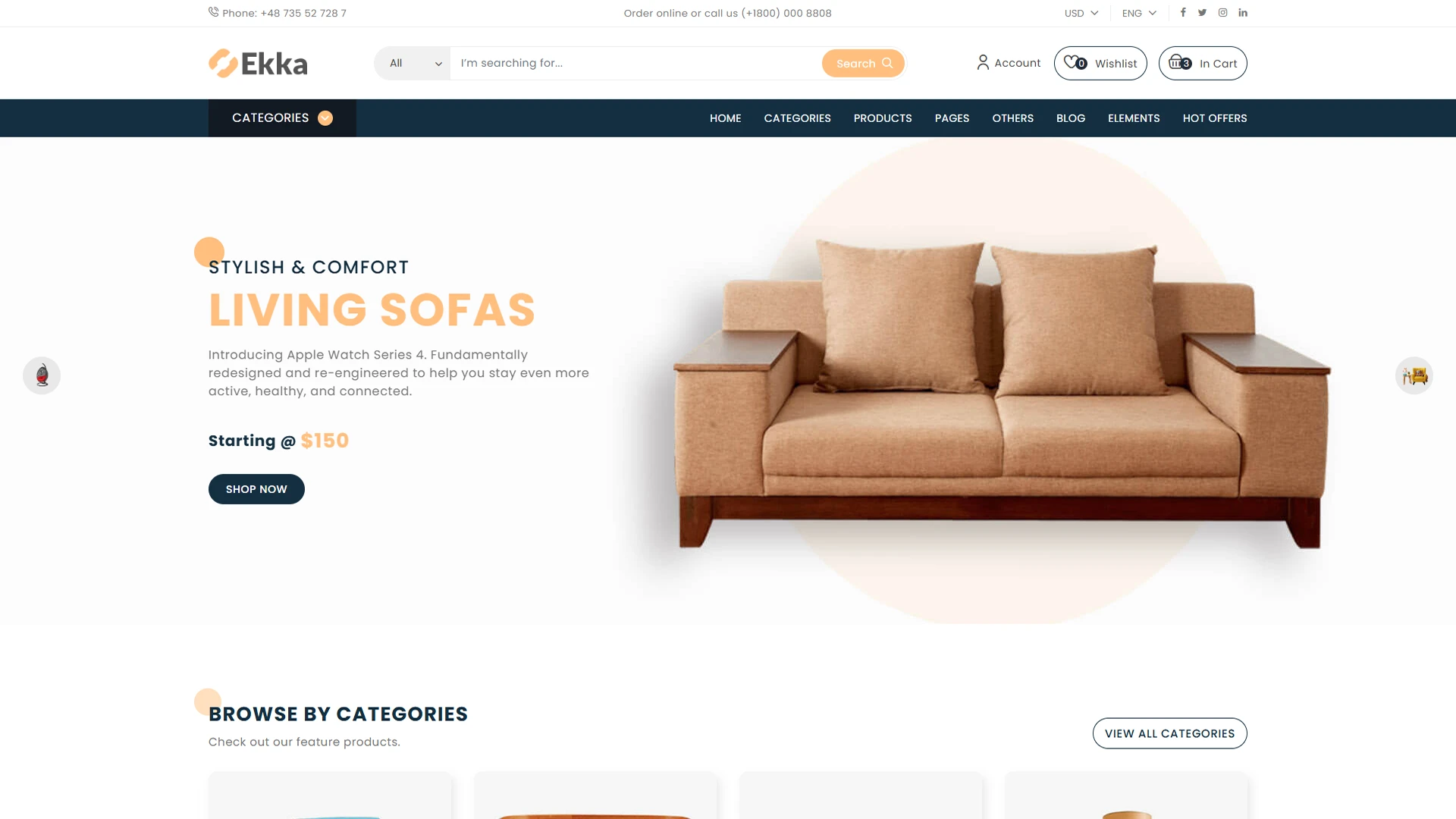 Ekka - Multipurpose eCommerce HTML Template + Admin Dashboard