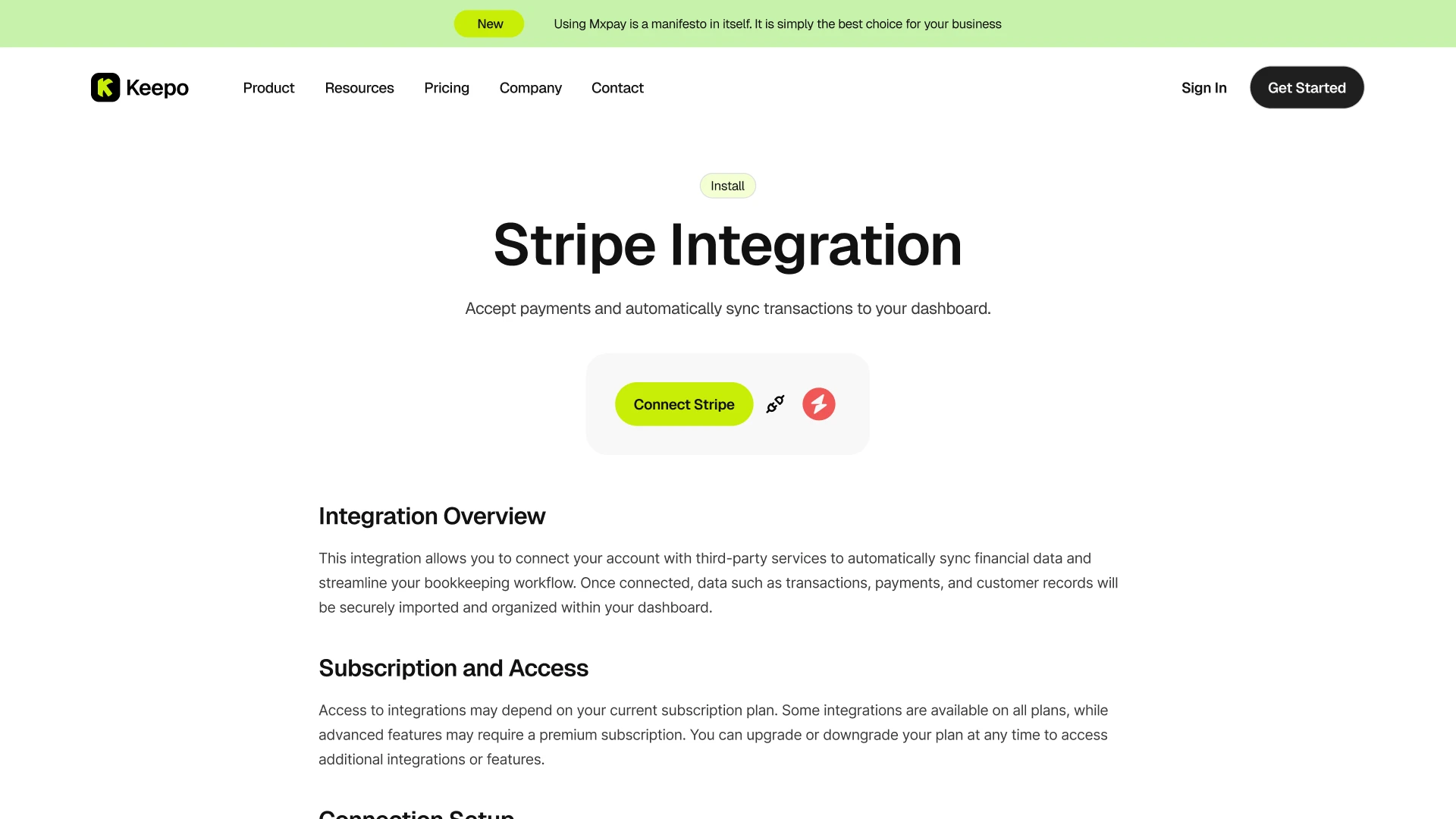 Keepo - Bookkeeping SaaS Framer Template