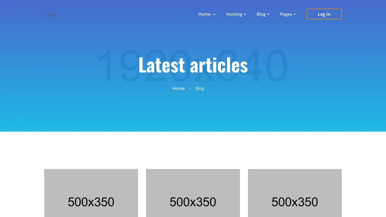 GridHost - Hosting Business Template