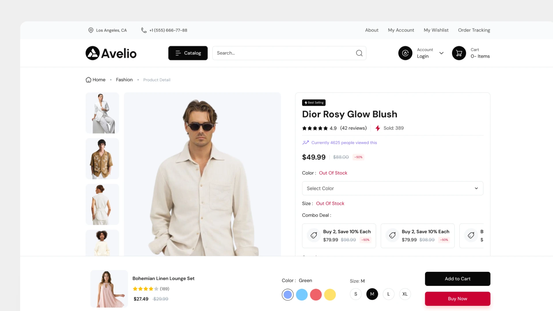 Avelio - Multipurpose eCommerce Figma UI Kit