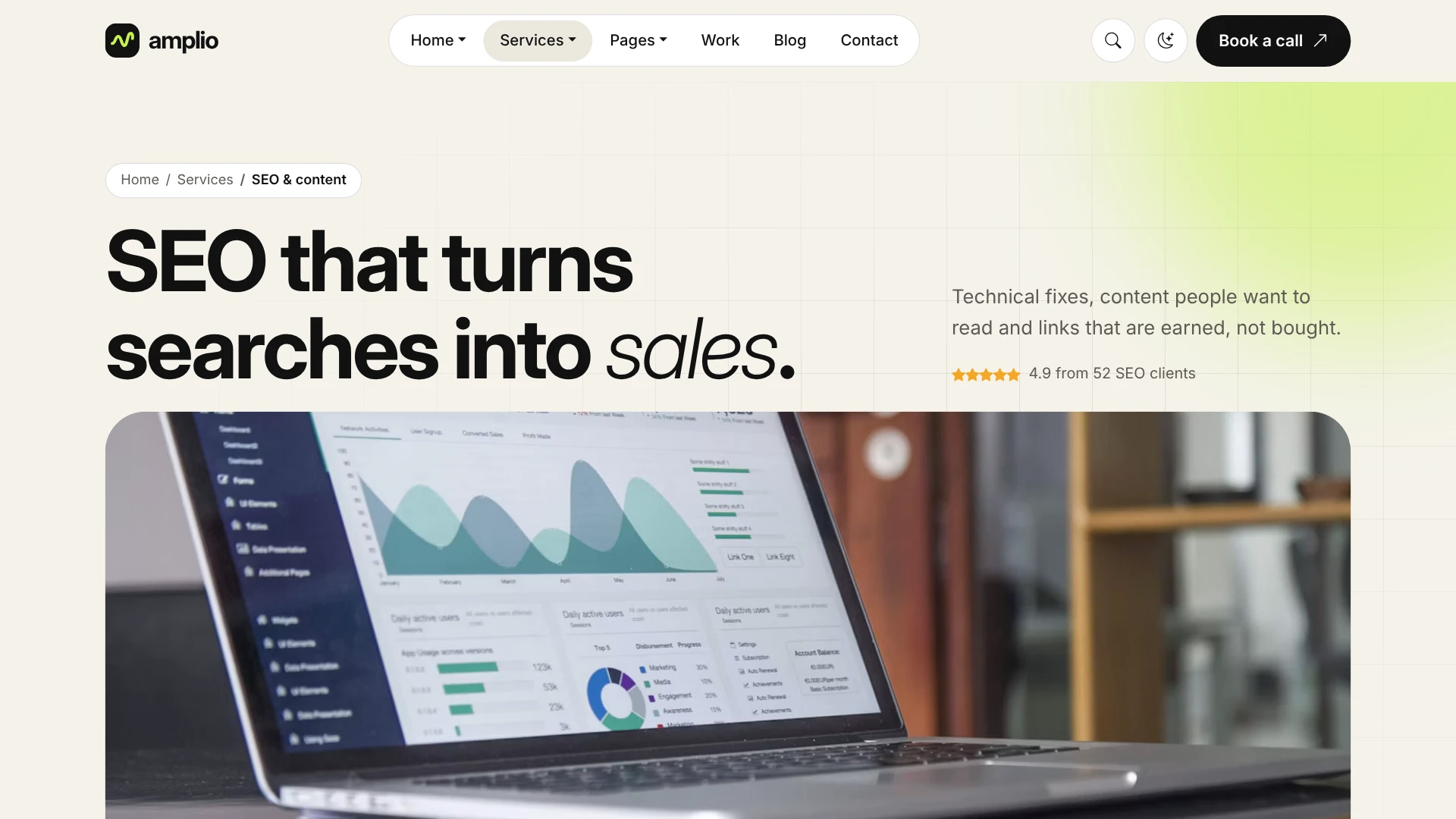 Amplio - Digital Marketing Agency HTML Template