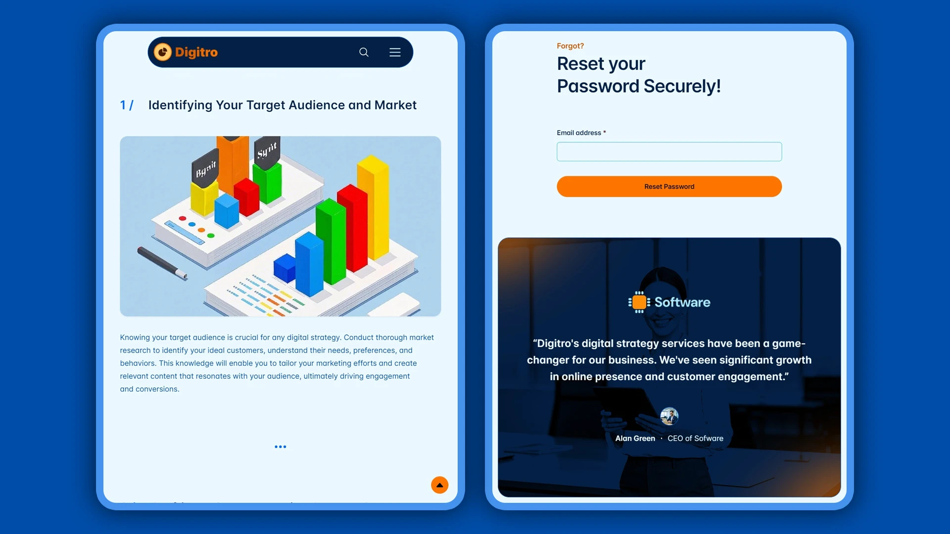 Digitro - Cutting-Edge Digital Marketing Agency HTML Website Template