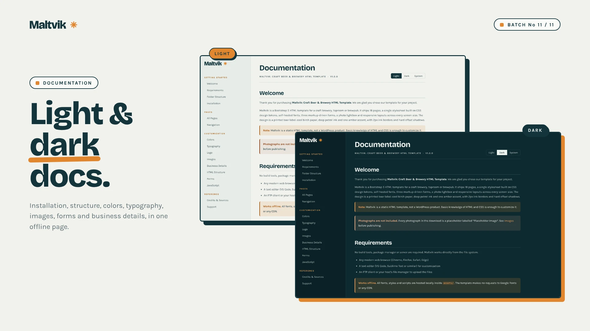 Maltvik - Craft Beer & Brewery HTML Template (Screenshot 10 of 10)