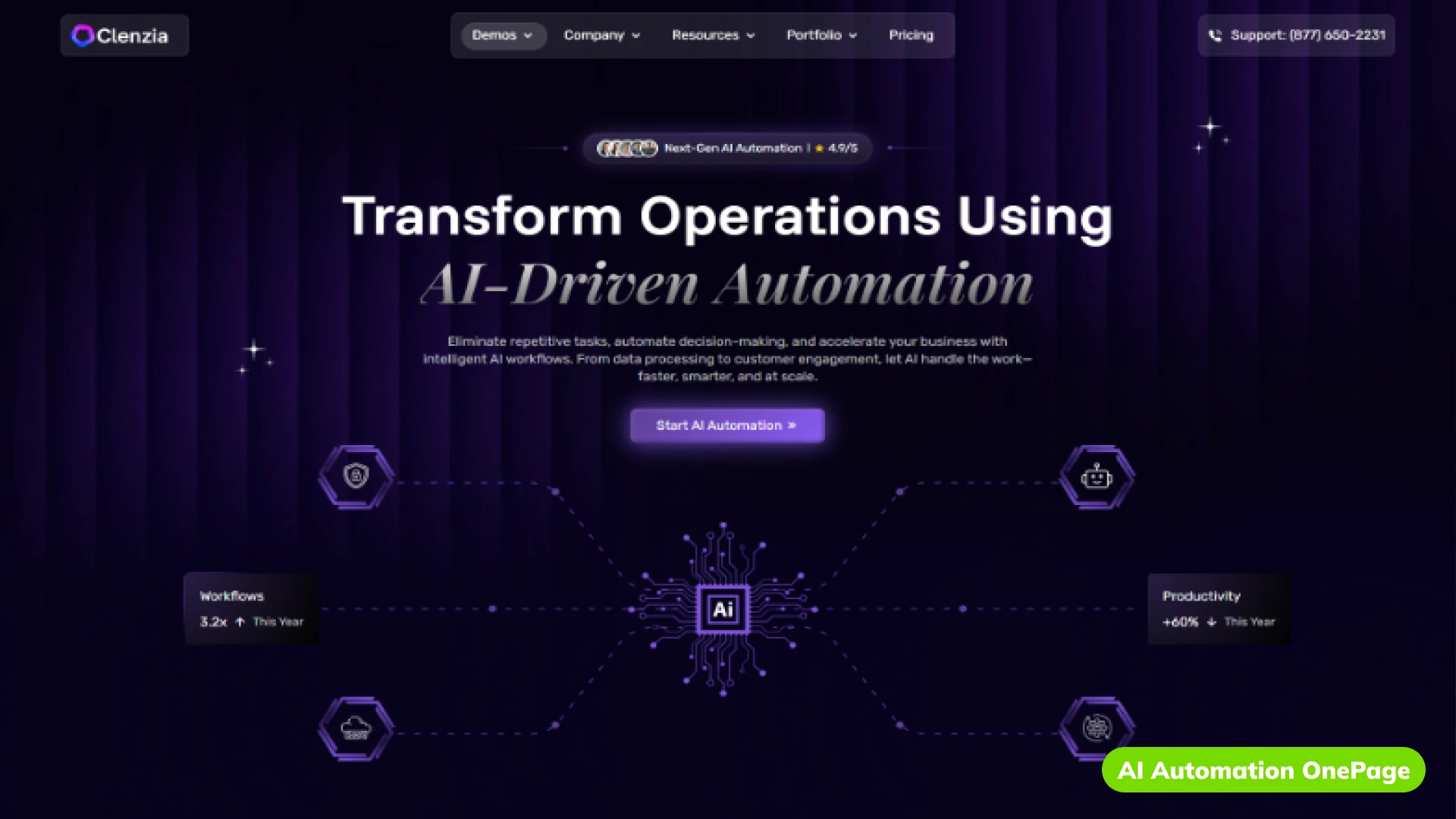 Clenzia - Business & Technology PHP Template