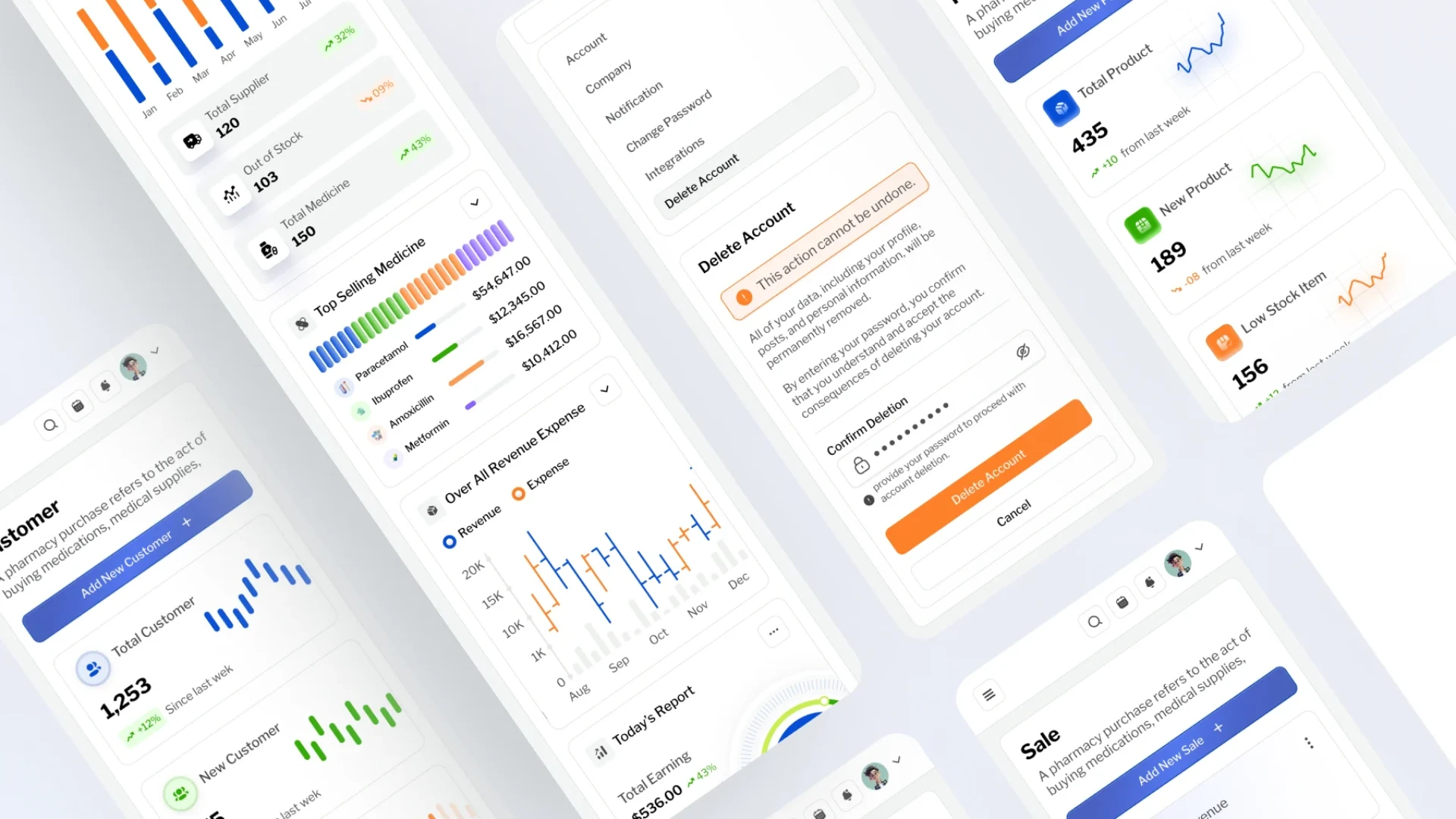 Phermo - Pharmacy Management Web App UI Kit