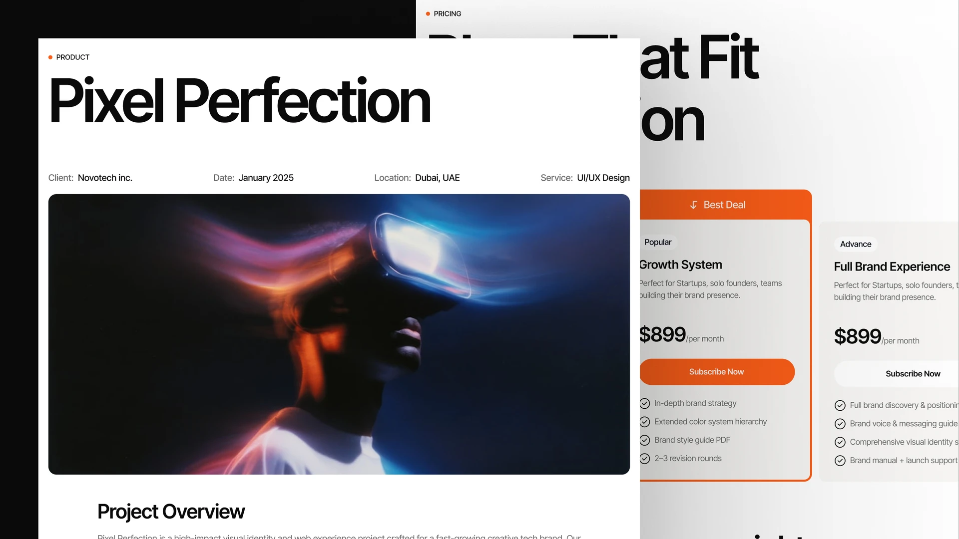 Opalhaus - Design Agency Marketing Studio Framer & Figma Template