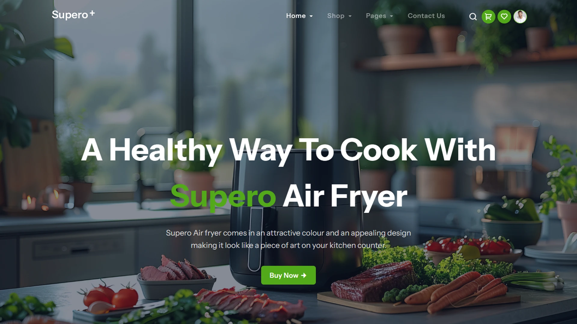 Supero - PHP Product Launching Landing Template