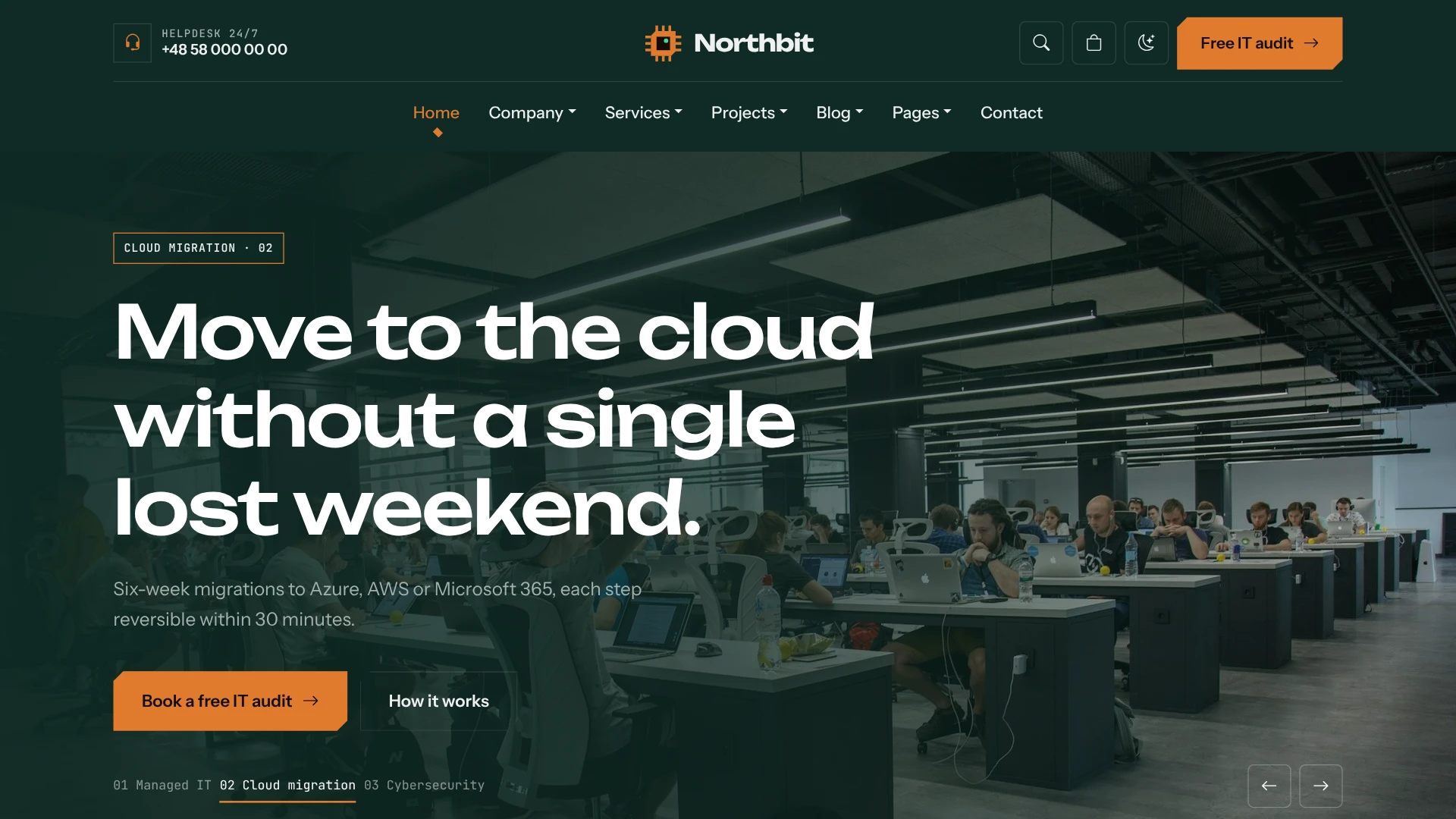 Northbit - IT Services & Solutions WordPress Theme