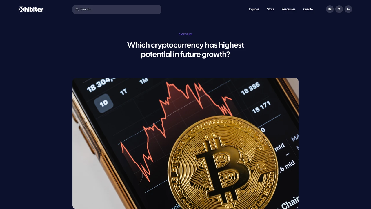 Xhibiter - Web3 Crypto NFT Marketplace Figma Template