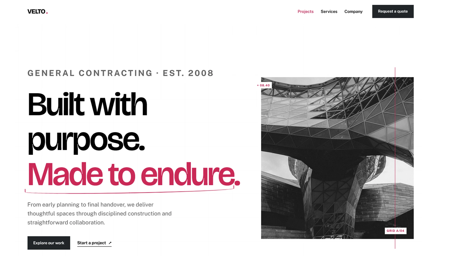 Velto - Minimal Multipurpose Bootstrap 5 HTML Template