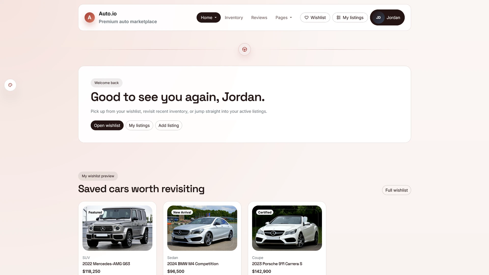 AutoIO - Cars Listings & Directory Template