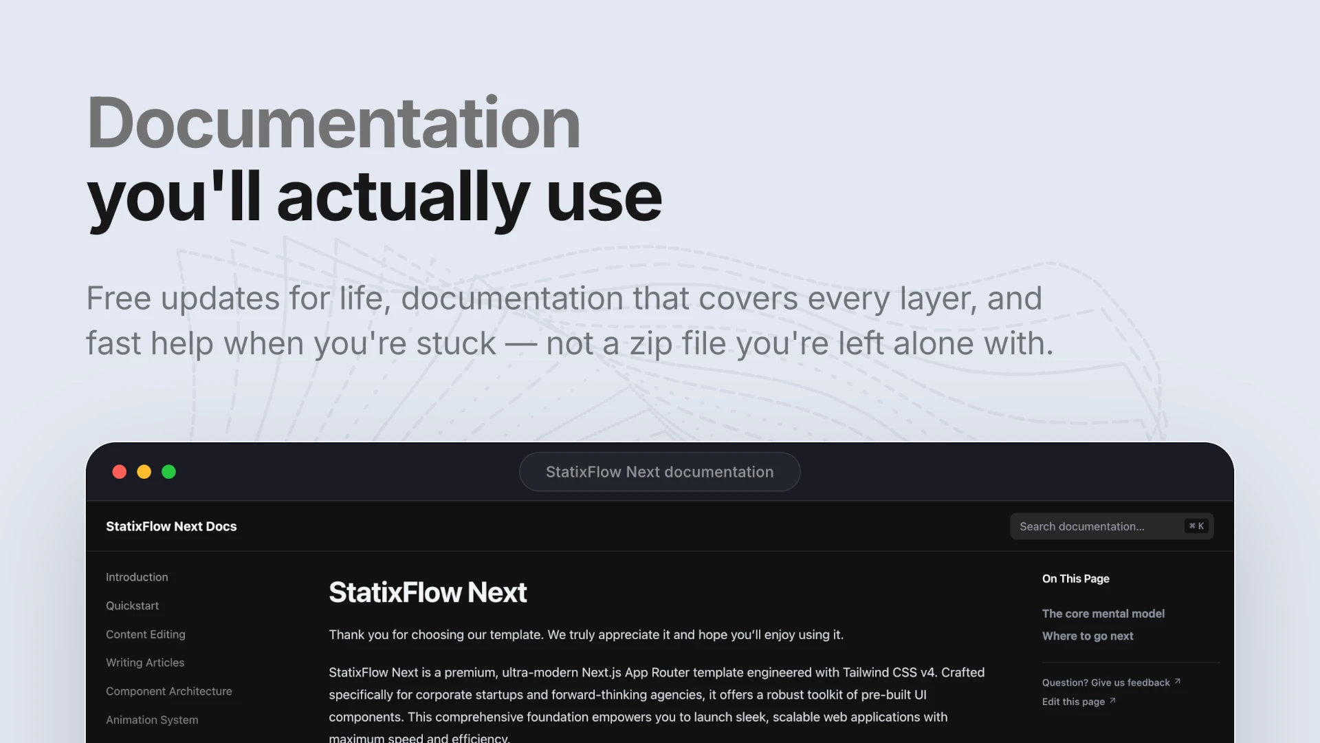 StatixFlow - Next.js Corporate & SaaS Template