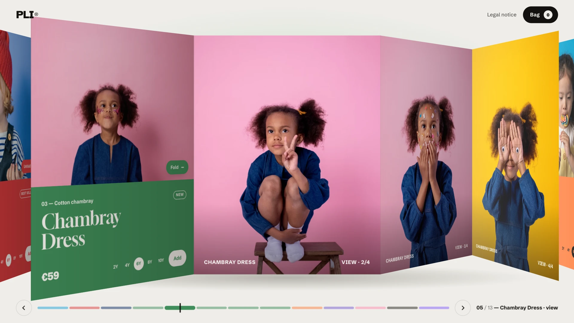 Leporello - Fold-Out Bootstrap E-commerce Template for Small Shops (Screenshot 3 of 18)