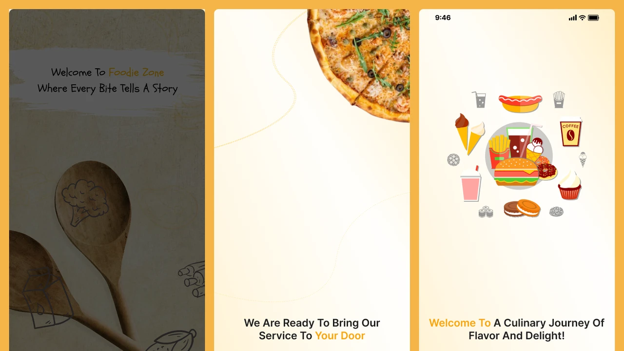 Food Pro - Food Delivery Mobile App Figma UI Template