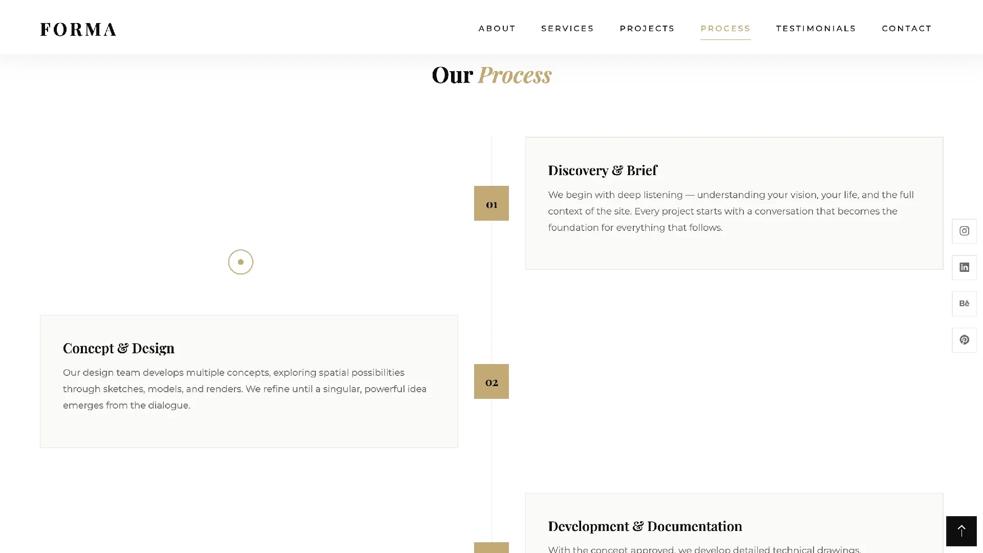 Forma - Architecture & Interior Design Studio HTML5 Template