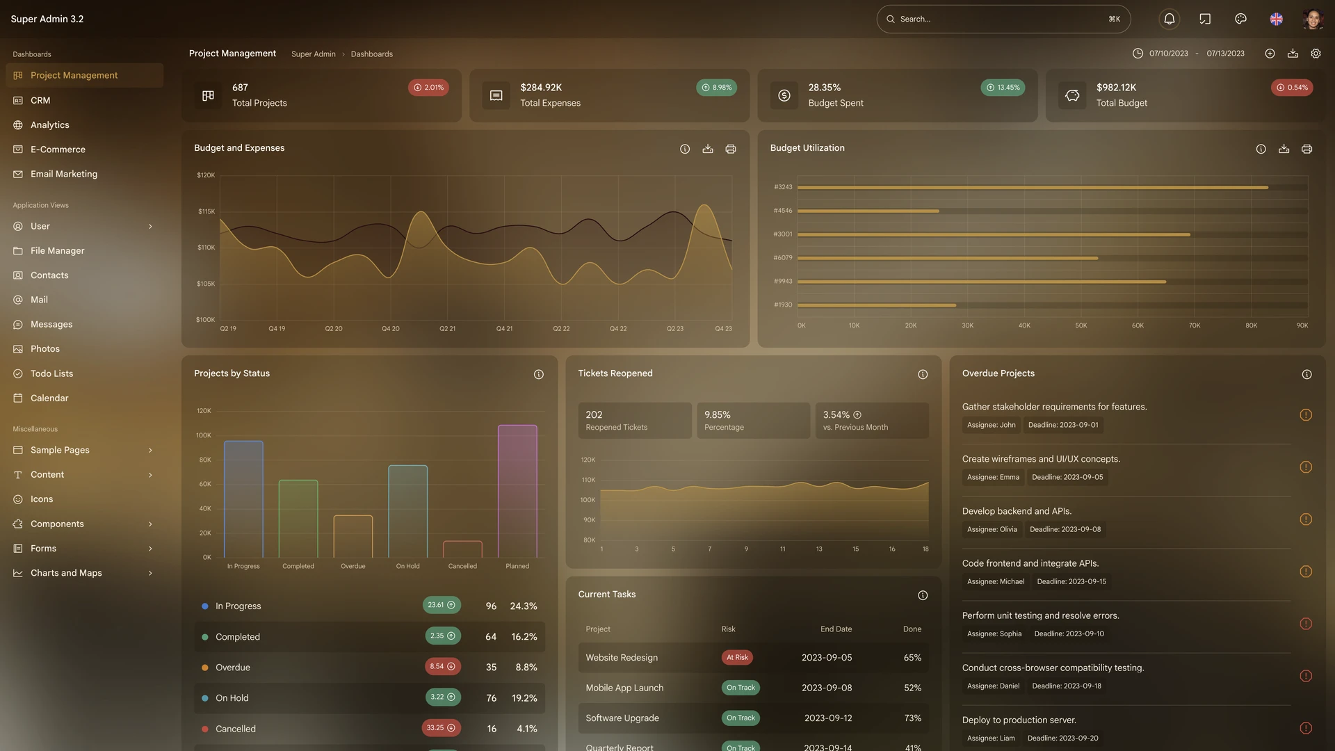 Super Admin - Responsive Admin Template