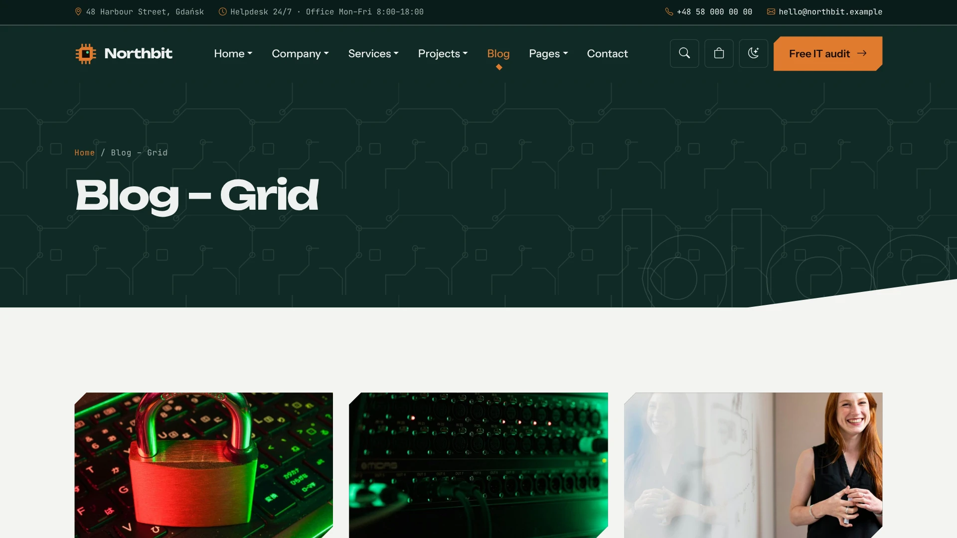 Northbit - IT Services & Solutions WordPress Theme